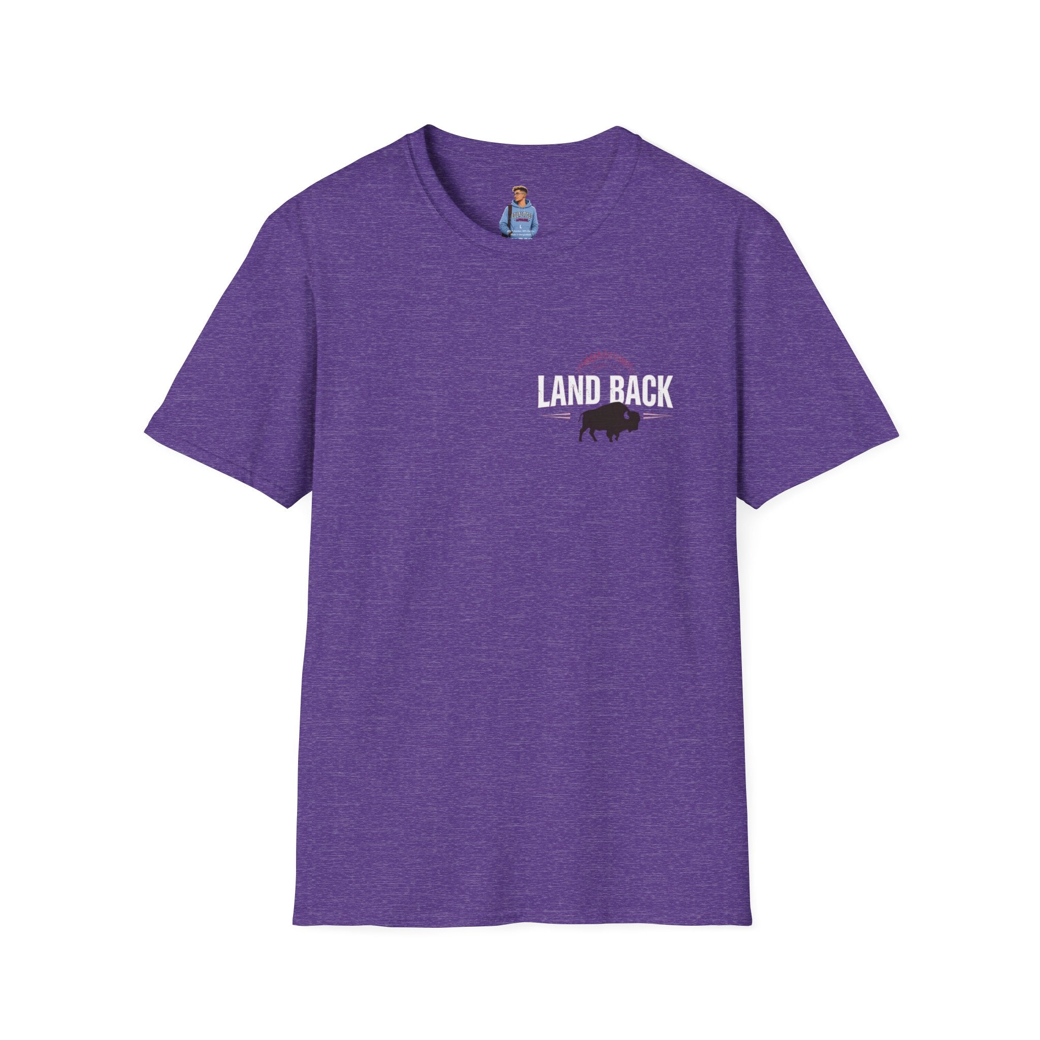 'Land Back' Unisex Softstyle T-shirt