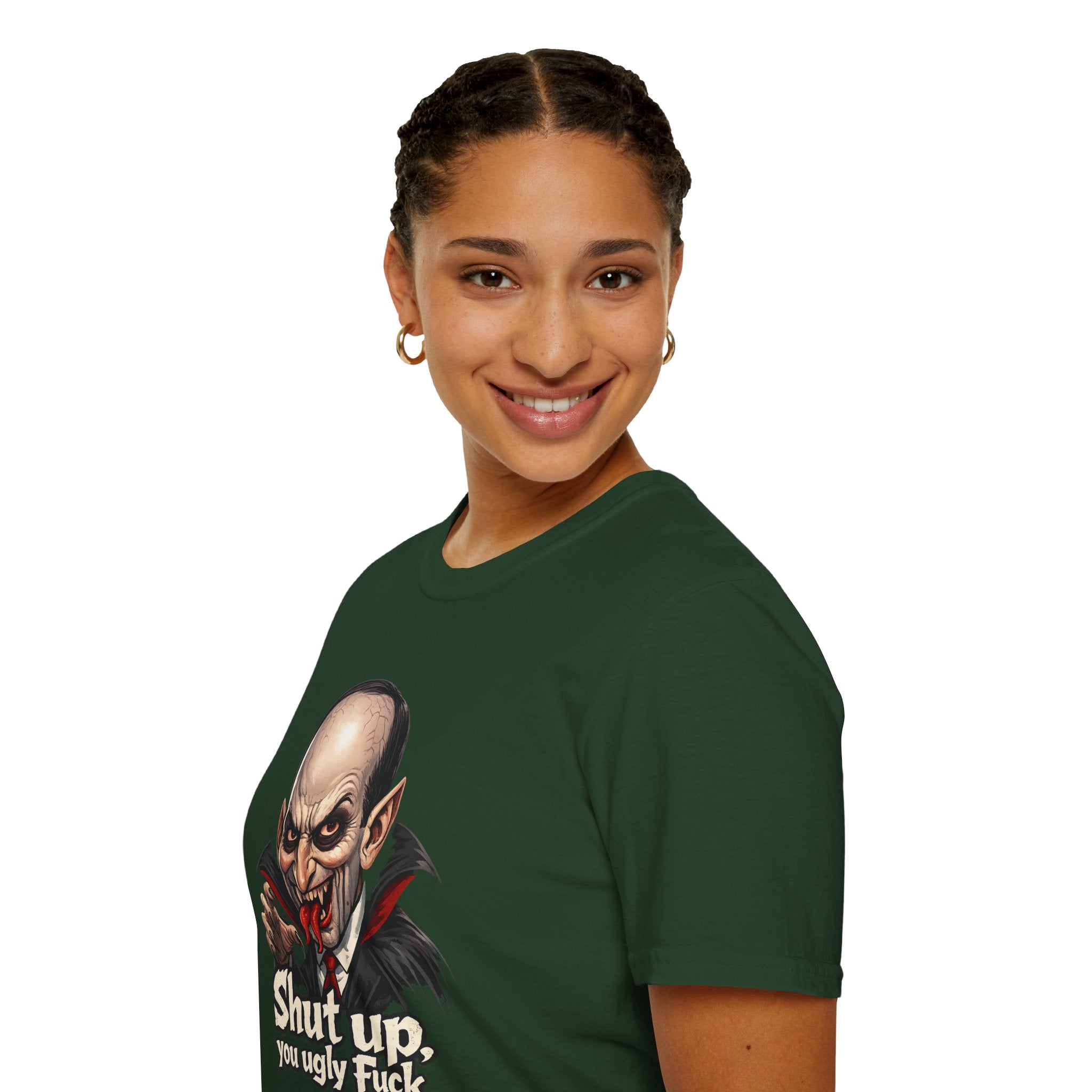 “Shut up, you ugly fuck” Funny graphic tee