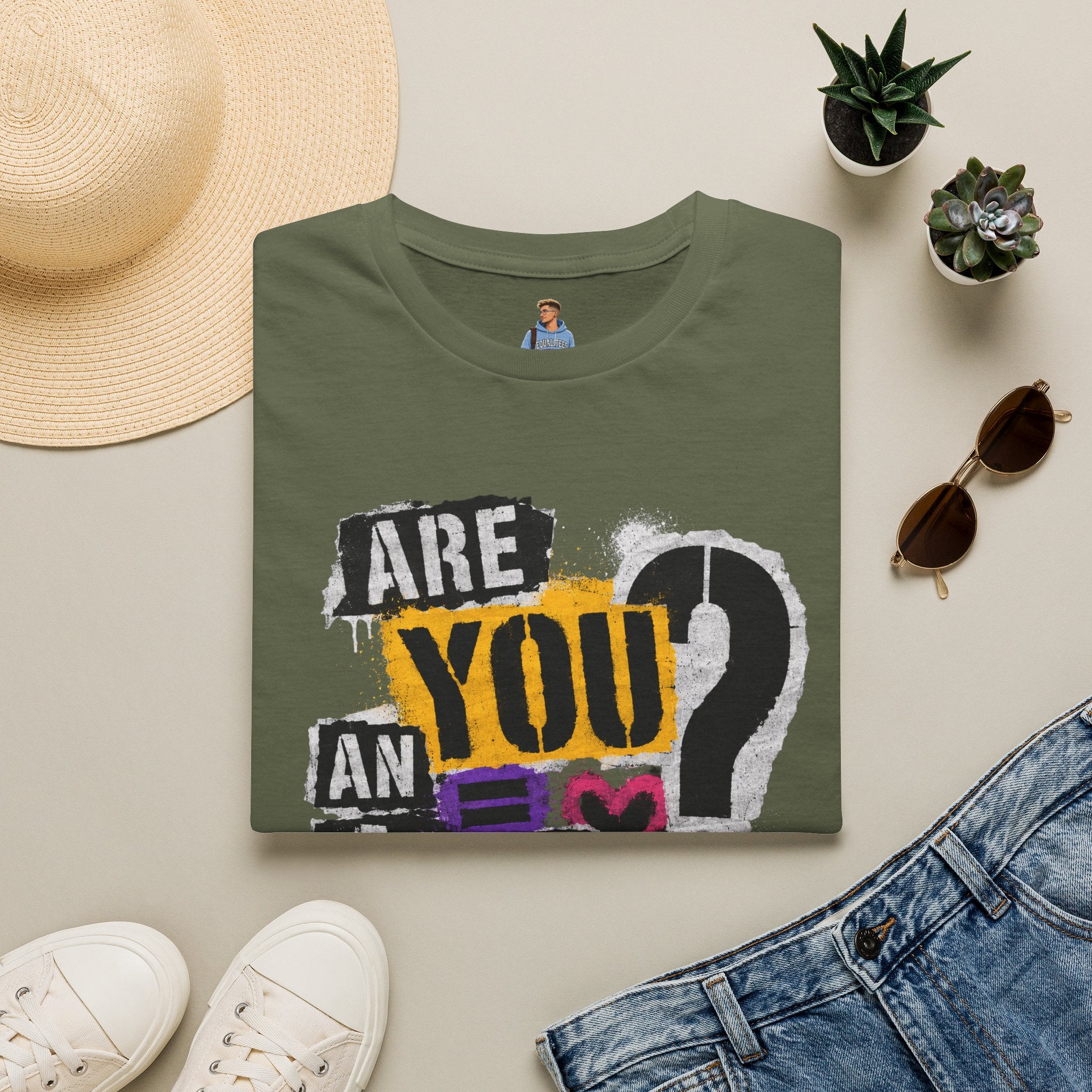 Are You An Ally? Graphic T‑Shirt — Pride & Allyship Tee