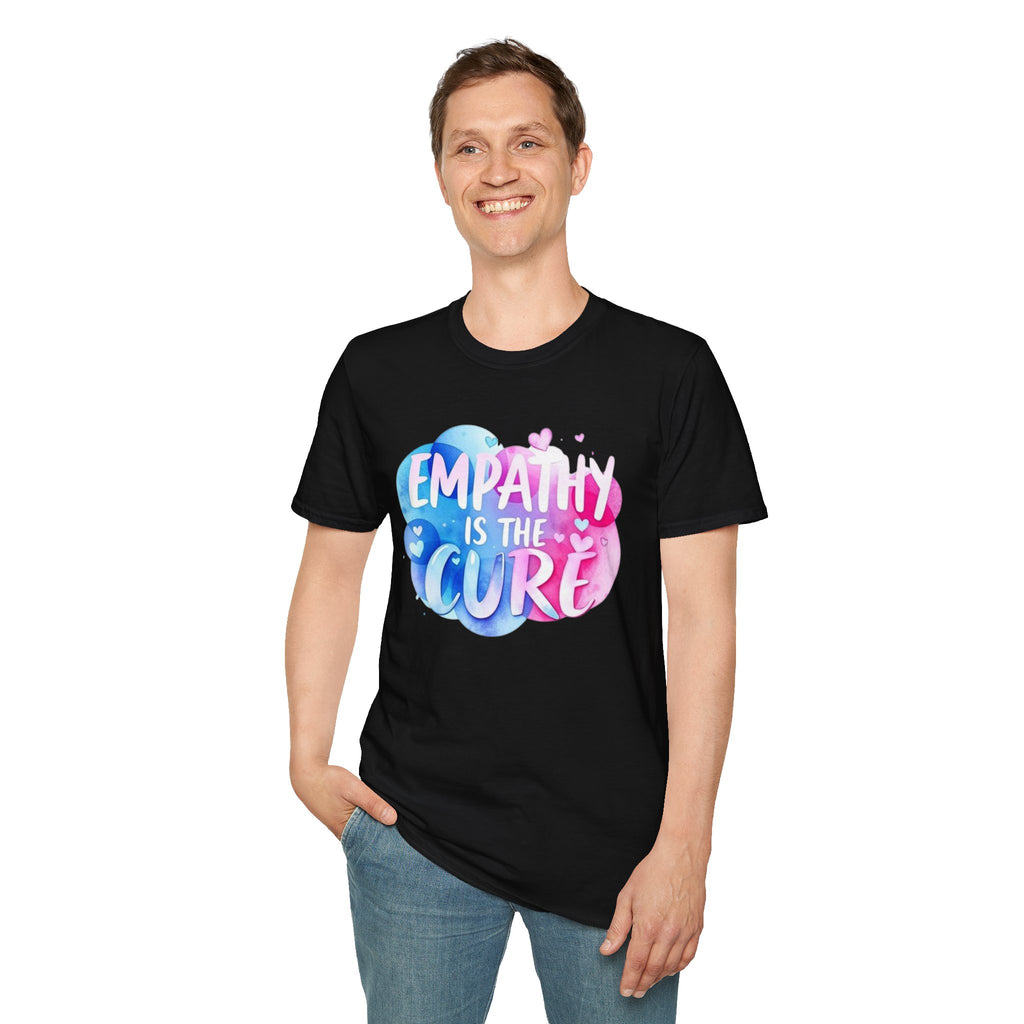 Empathy is the Cure Unisex Softstyle T-Shirt - Comfortable and Inspirational Tee for Everyday Wear