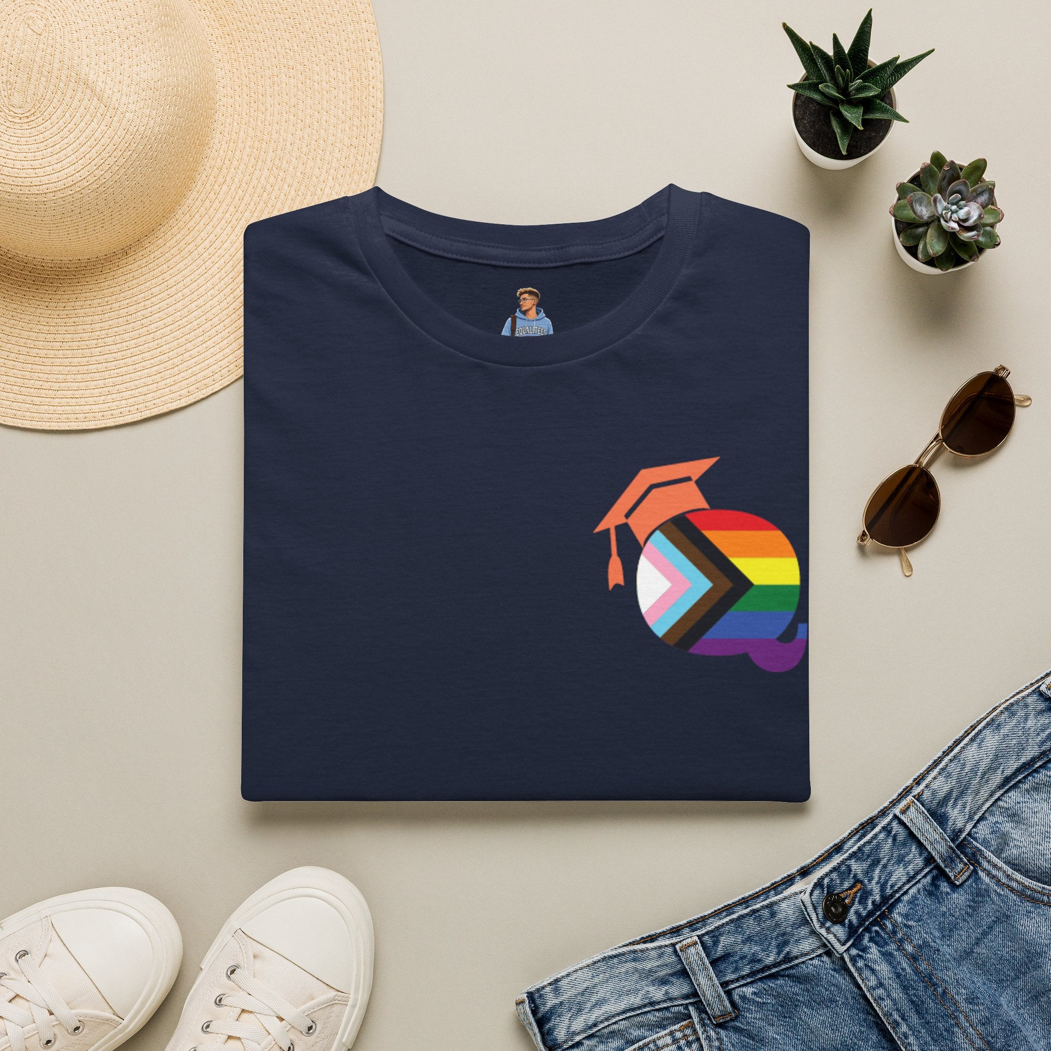 TWQ - Teaching While Queer Unisex Softstyle Logo T-shirt