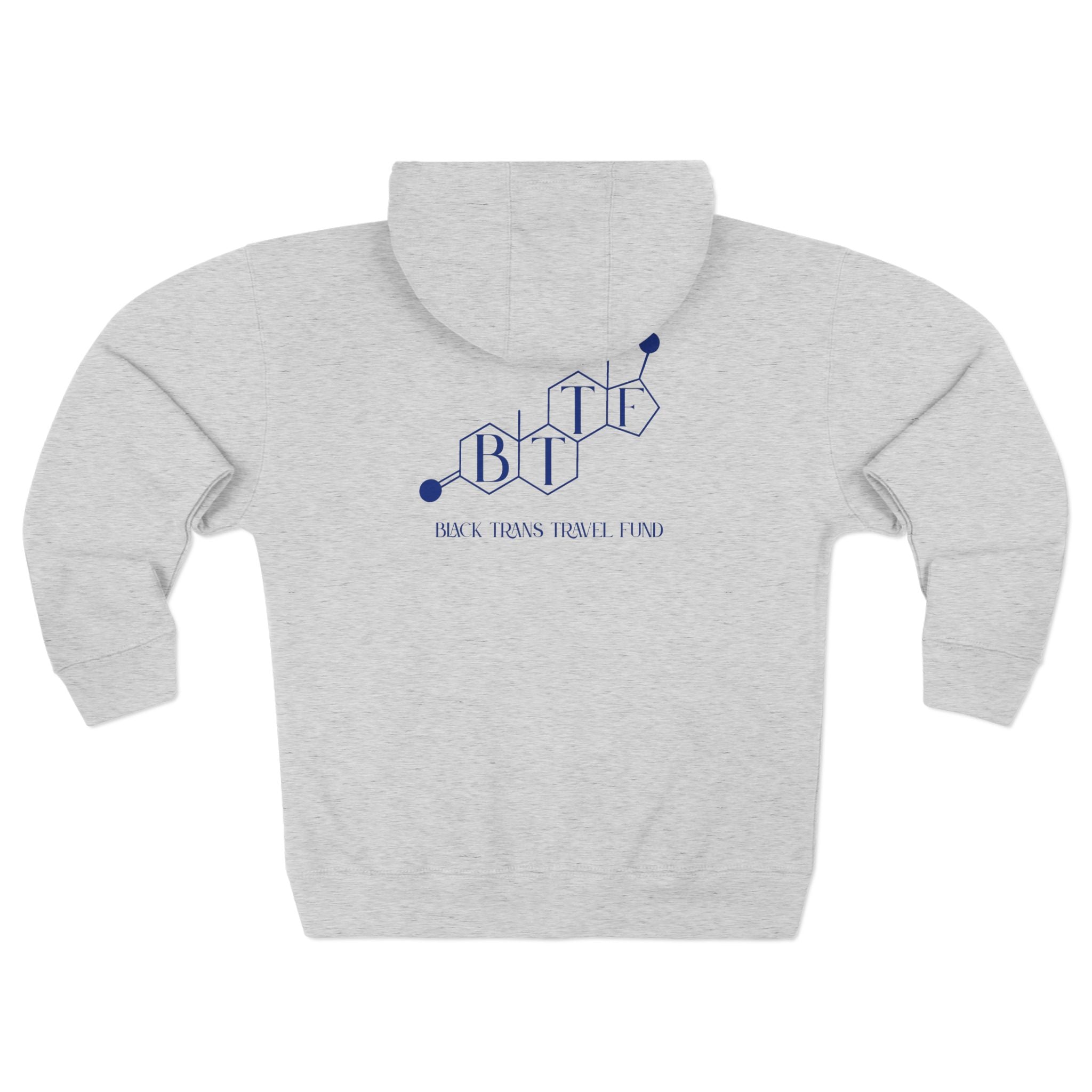 BTTF - Black Trans Travel Fund Unisex Zip-Up Hoodie
