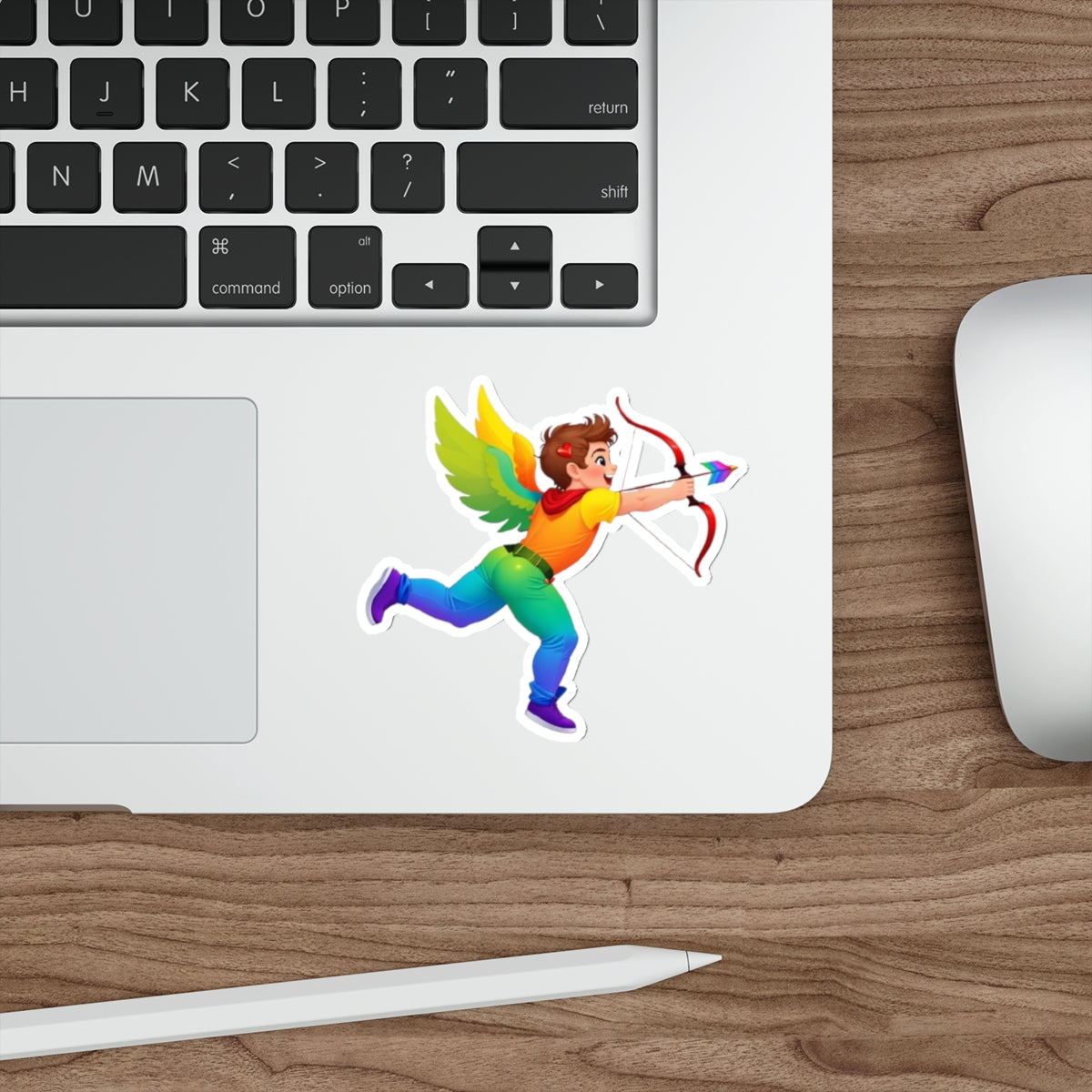 Die-Cut Stickers - Cutie Qupid - EqualiTees.Me