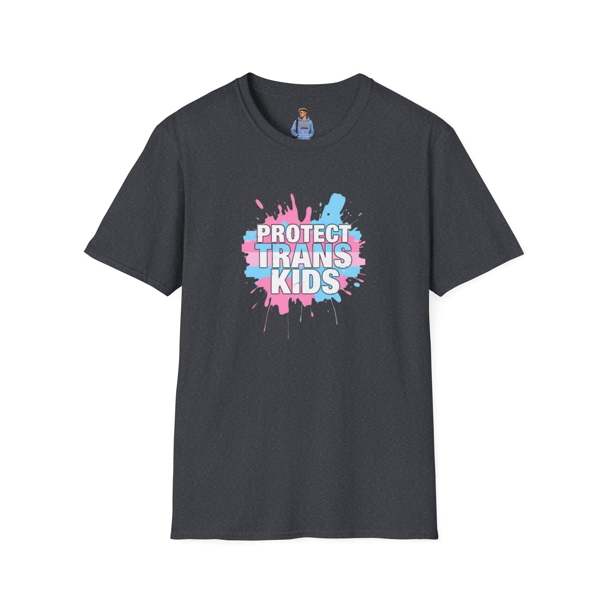 Camiseta unisex infantil "Protect Trans" - Ropa de apoyo LGBTQ+