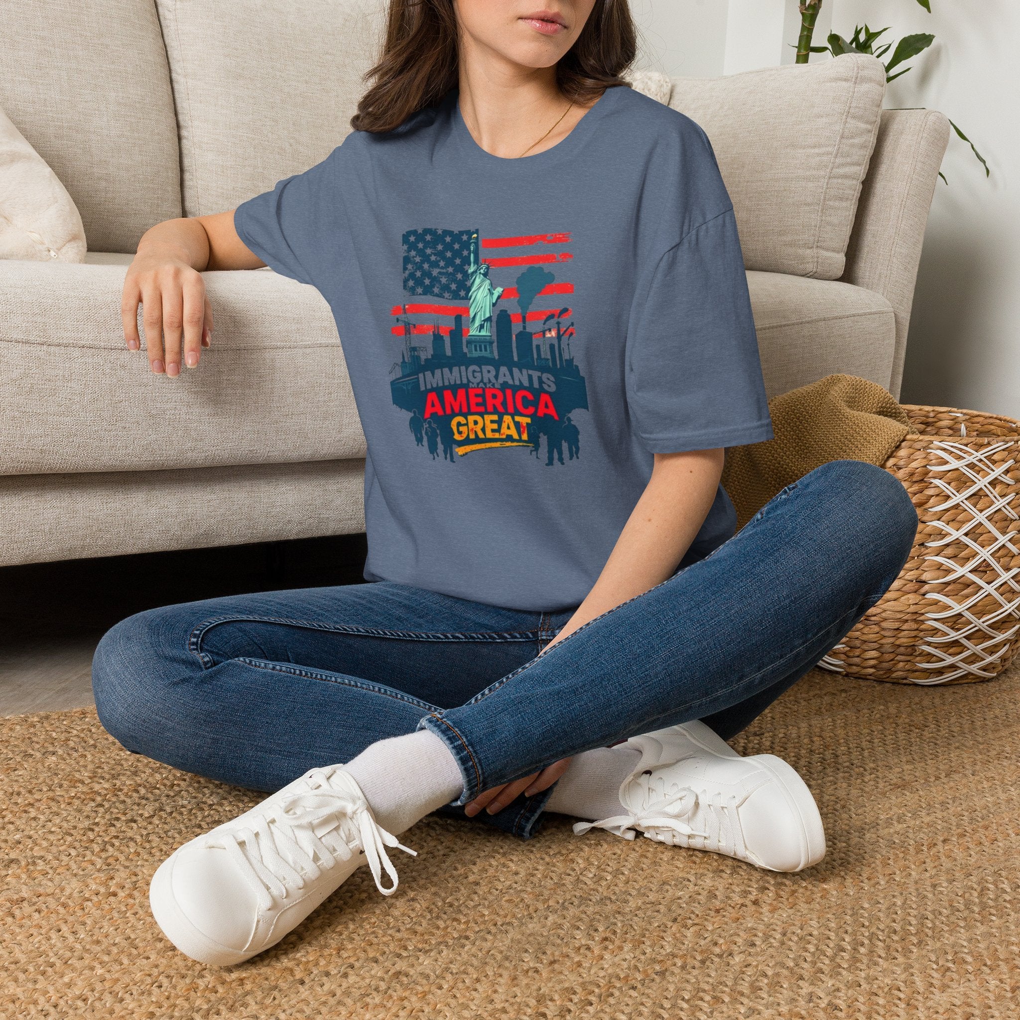 Immigrants Make America Great t-shirt