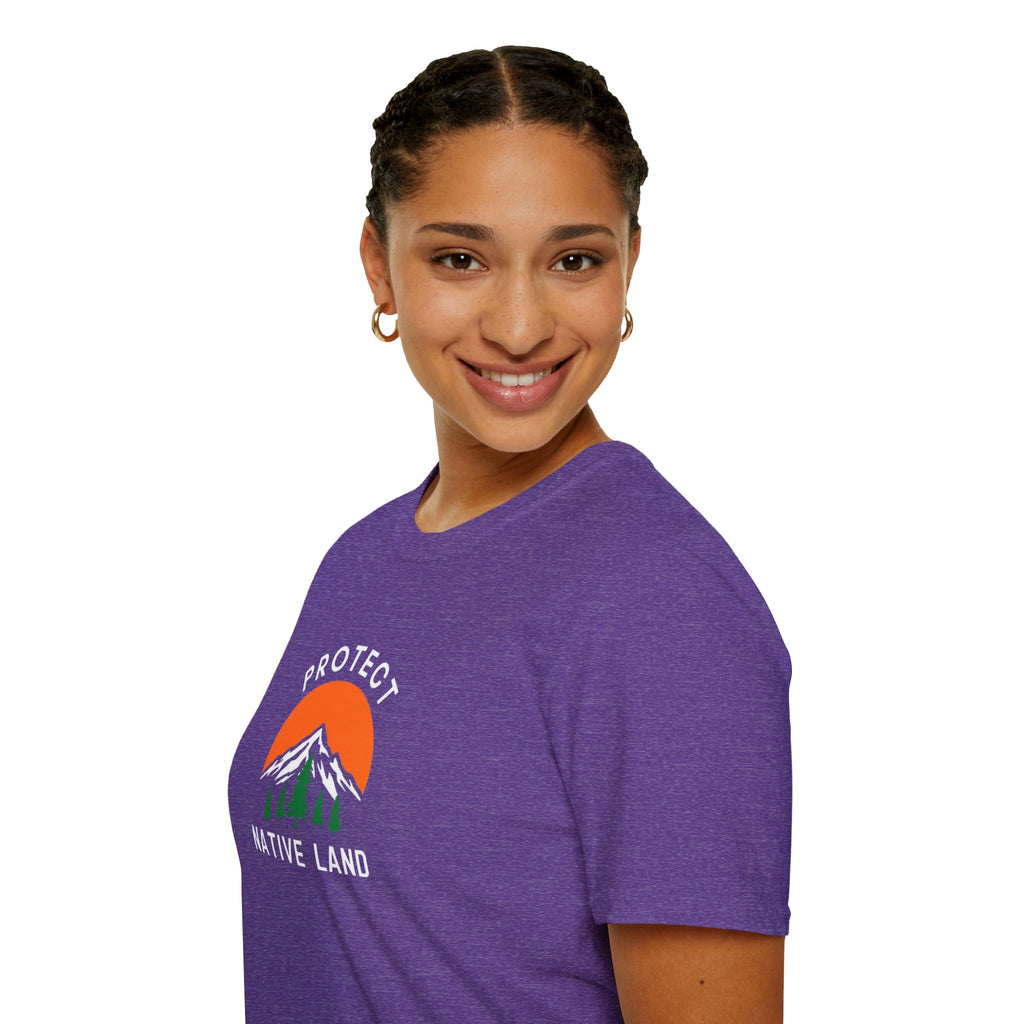 Protect Native Land Softstyle Unisex T-shirt