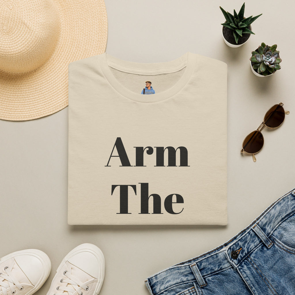 Arm The Dolls — Minimalist Statement T-Shirt