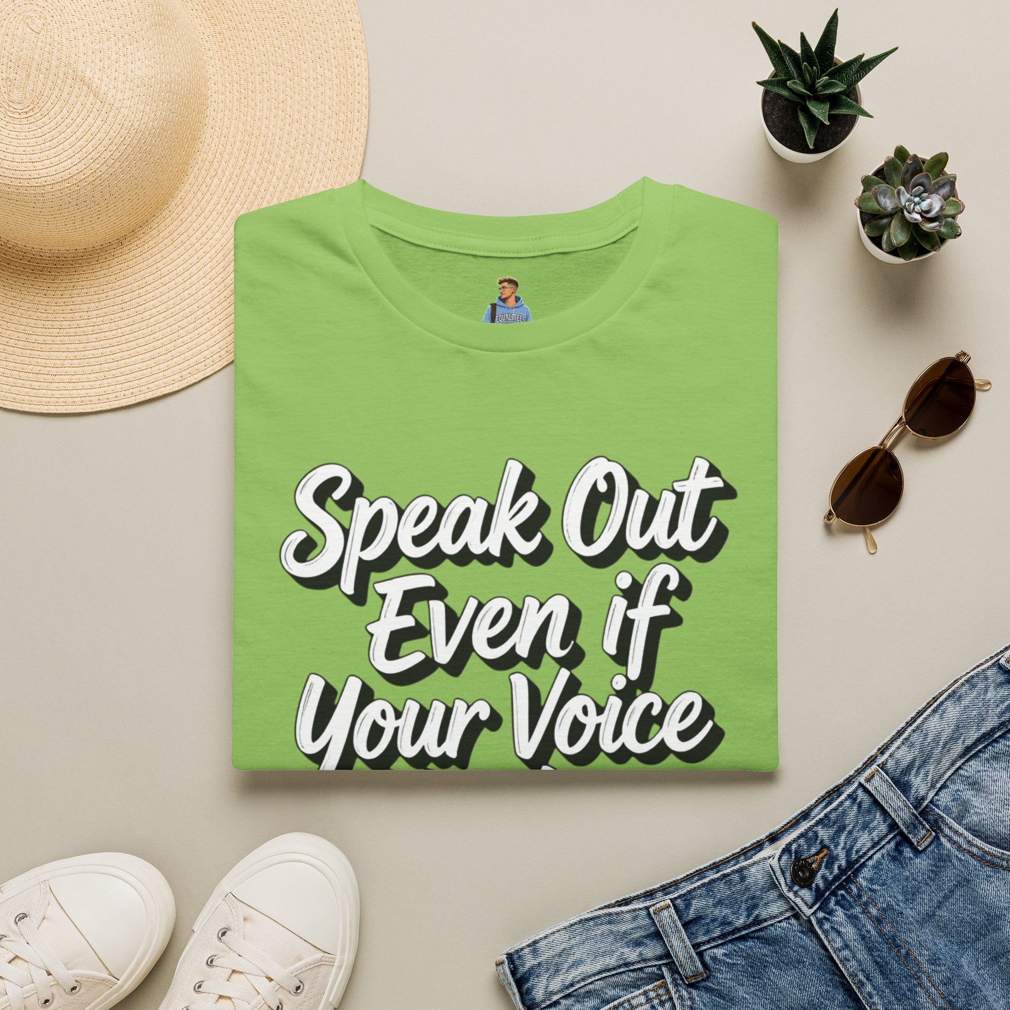 Speak Out T-Shirt Even If Your Voice Shakes