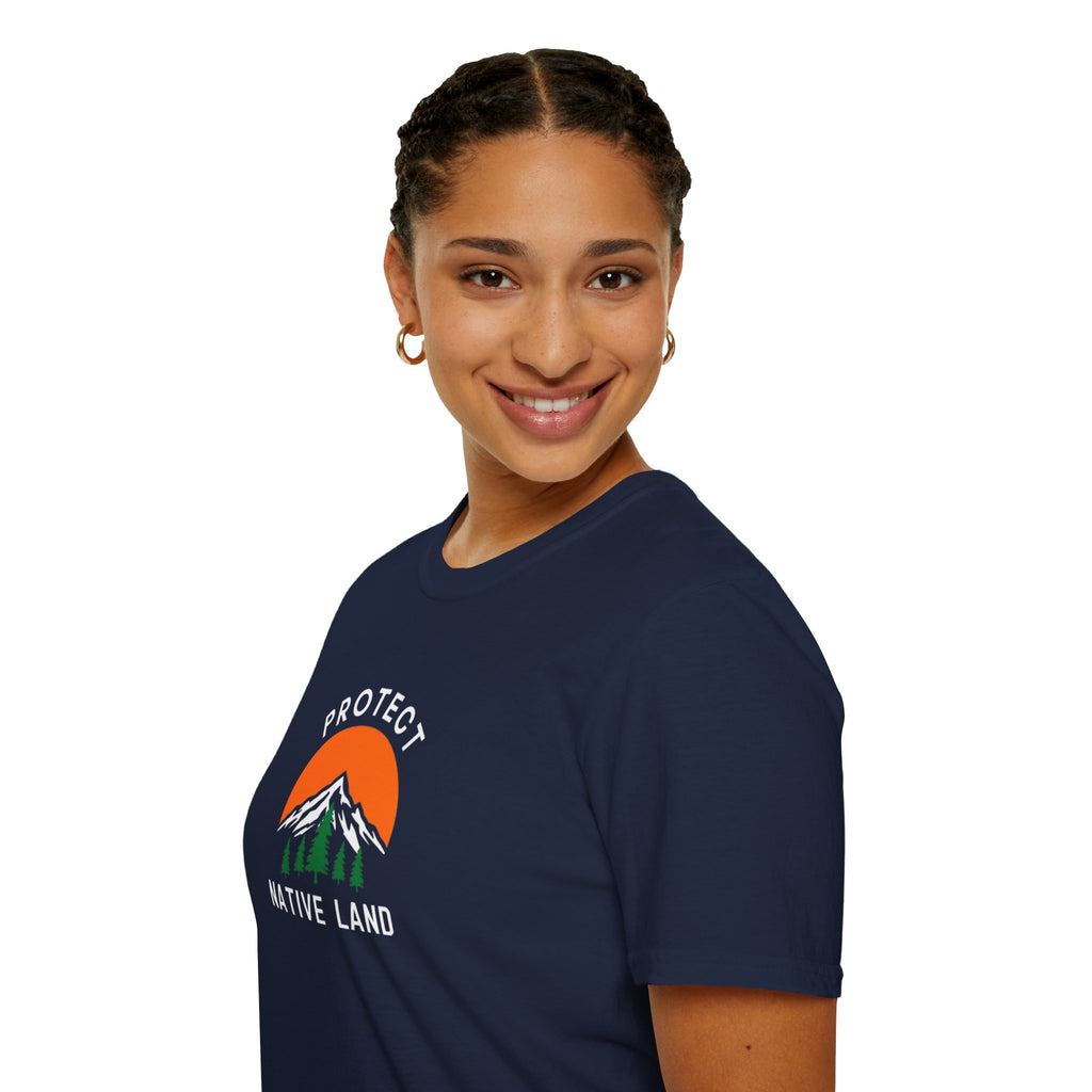 Protect Native Land Softstyle Unisex T-shirt