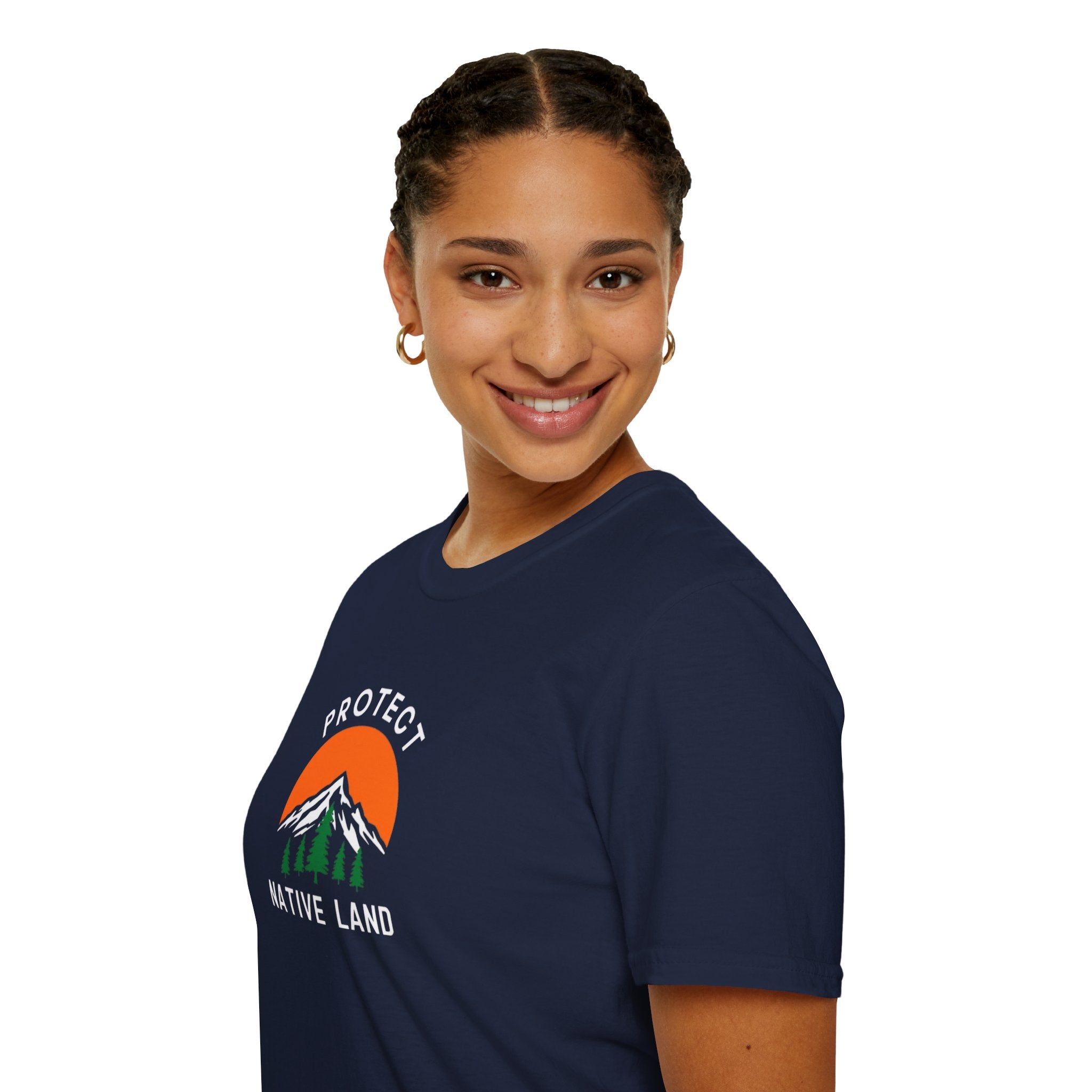 Protect Native Land Softstyle Unisex T-shirt