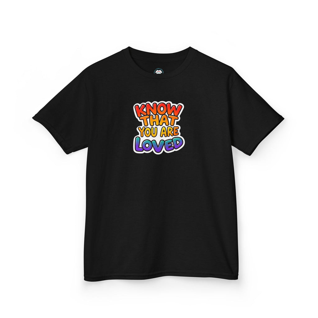 Know That You Are Loved Heavy Cotton™ Tee - Peace Tee for Children - EqualiTees.Me