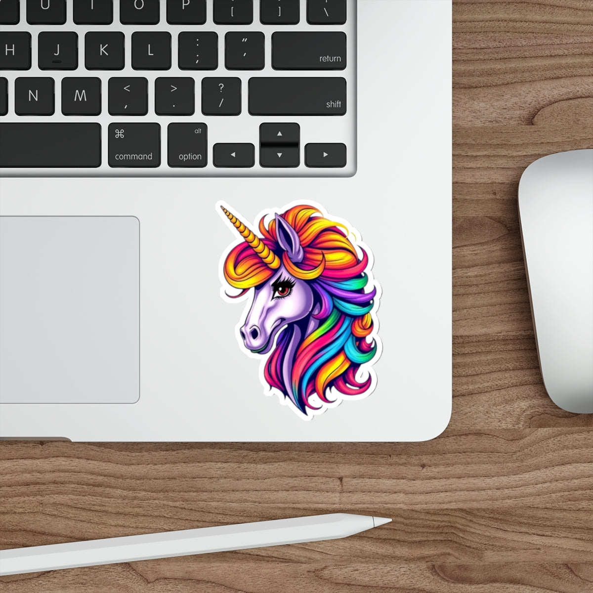 Die-Cut Stickers Purple Unicorn - EqualiTees.Me
