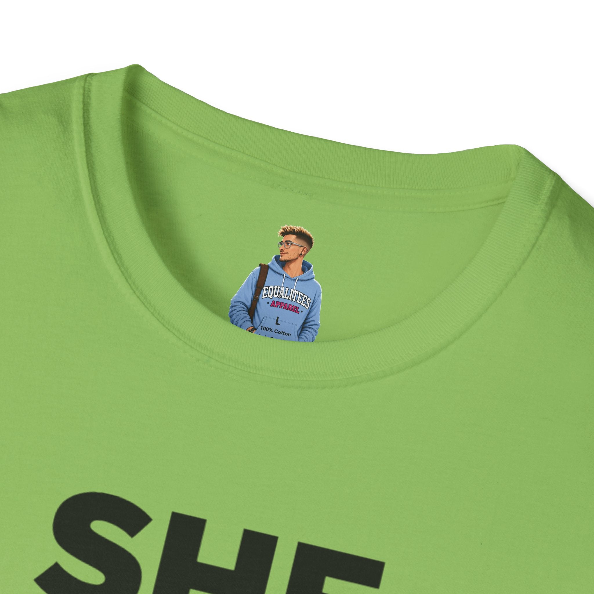 She Said Stop T-Shirt - Bold Statement Tee for Consent Awareness
