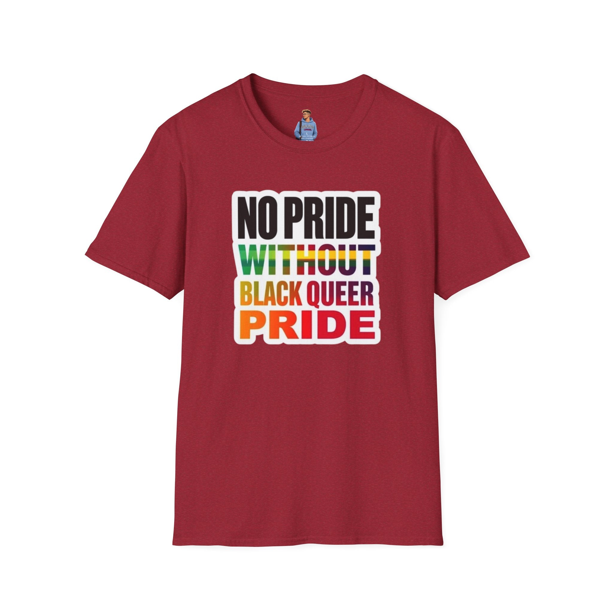 No Pride Without Black Queer Pride T-shirt