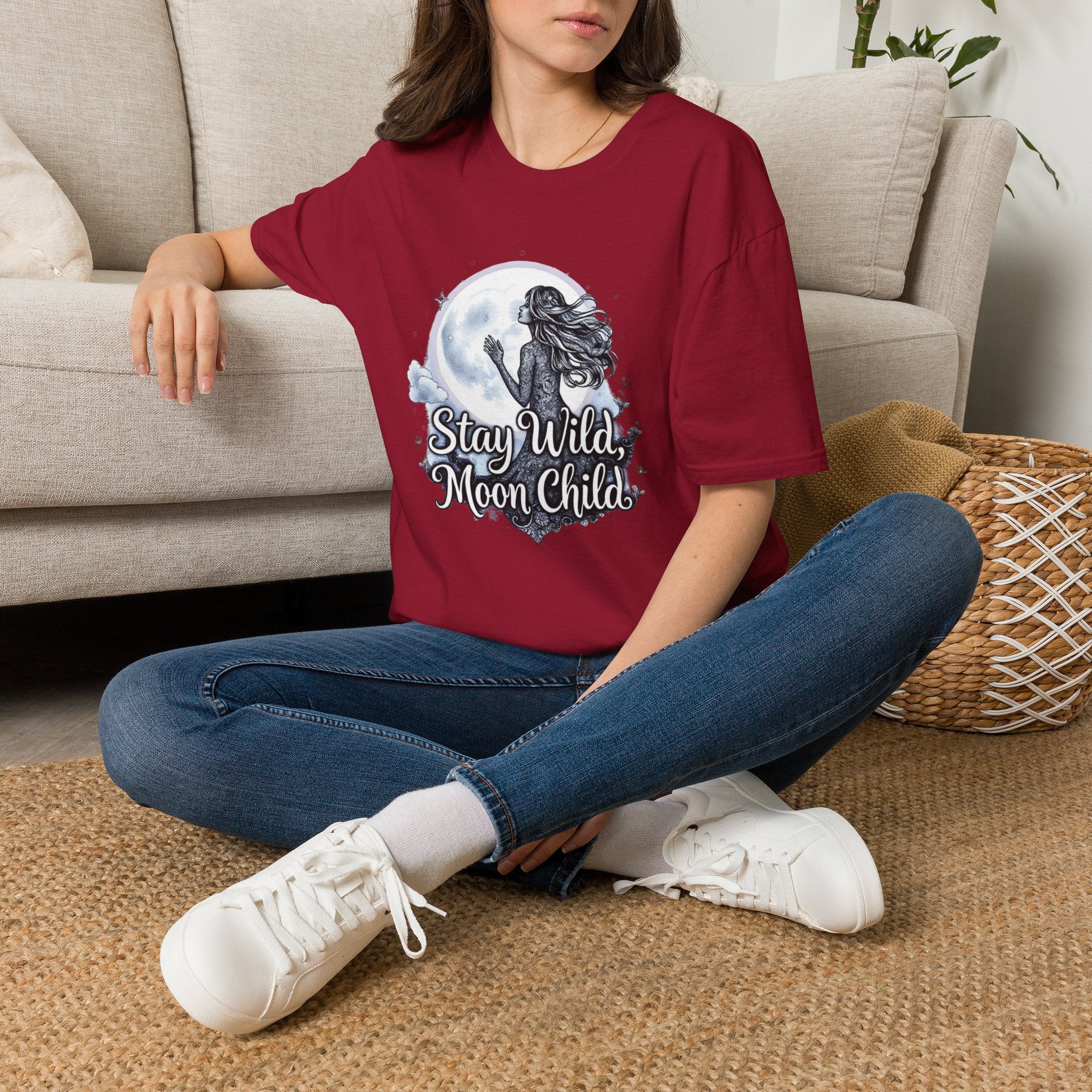 Gypsy Moon T-Shirt - Stay Wild Moon Child