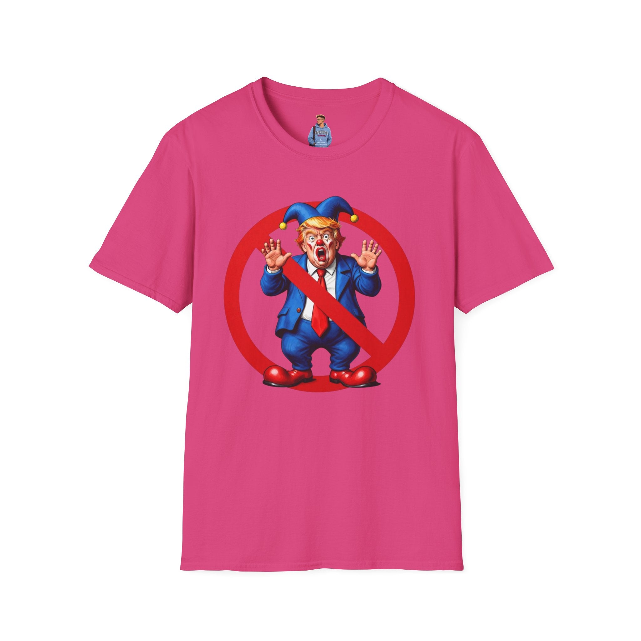 NO CROWN FOR THE CLOWN T-Shirt - NO KINGS IN AMERICA