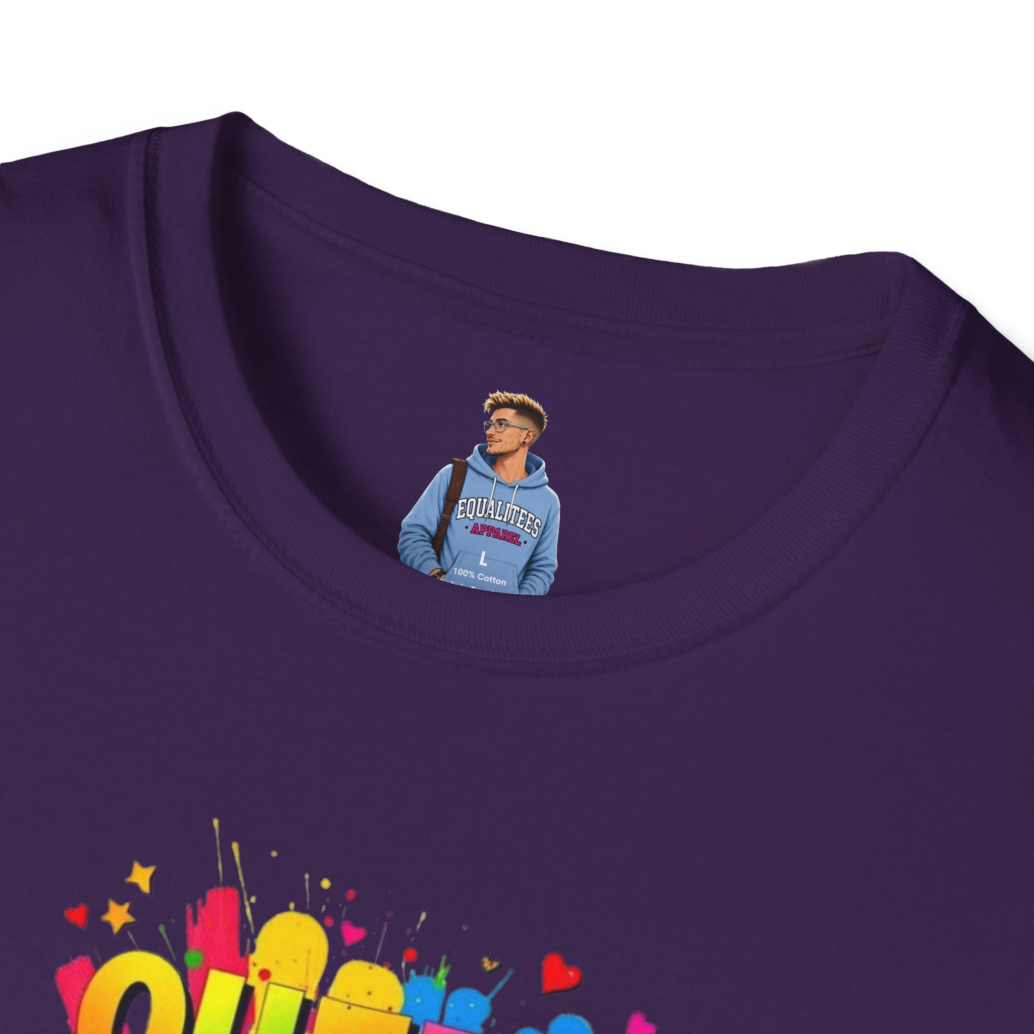 Queer Kids Matter Unisex Softstyle T-Shirt - Celebrate Inclusivity & Pride