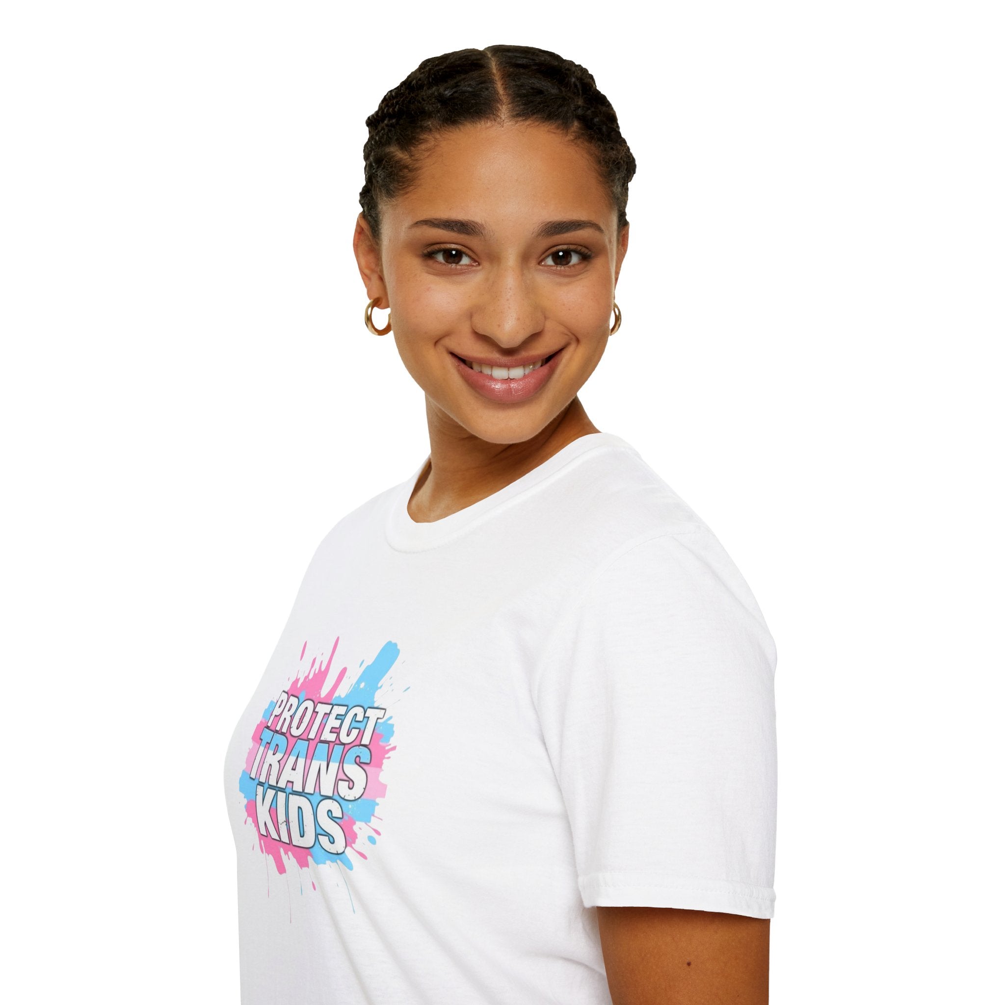Camiseta unisex infantil "Protect Trans" - Ropa de apoyo LGBTQ+