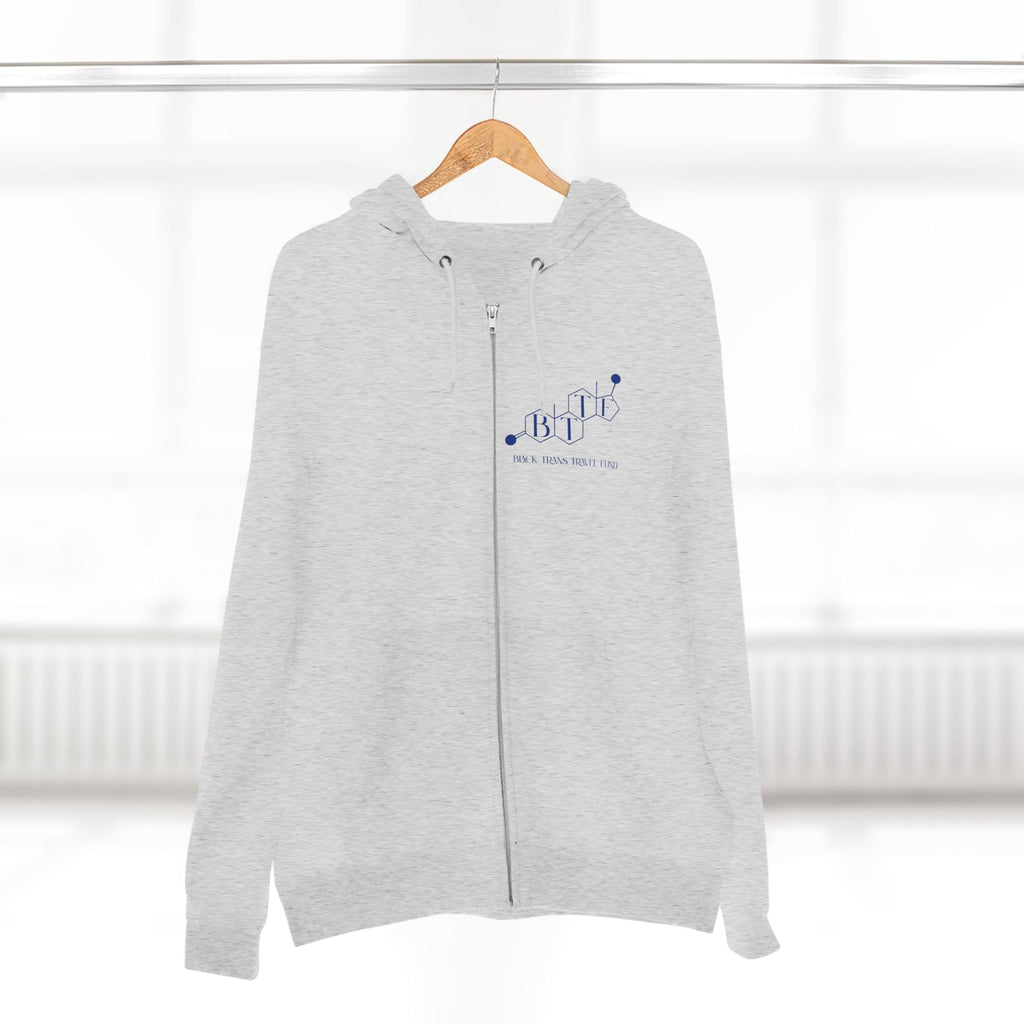 BTTF - Black Trans Travel Fund Unisex Zip-Up Hoodie