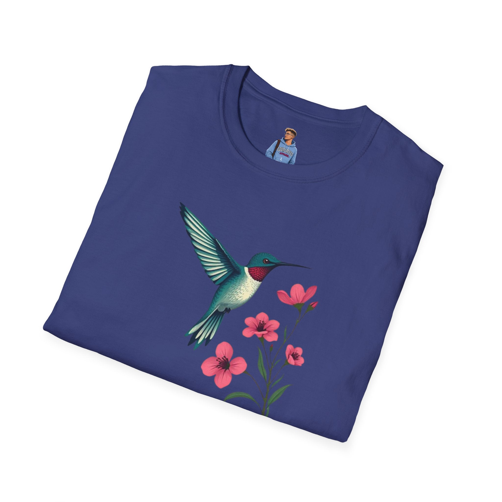 Floral Hummingbird T-Shirt