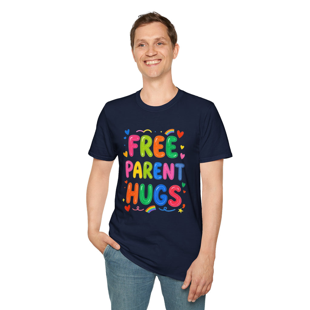 Free Parent Hugs Affirming T-Shirt