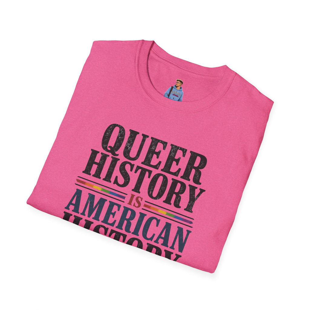 Queer History Is American — Graphic T-Shirt