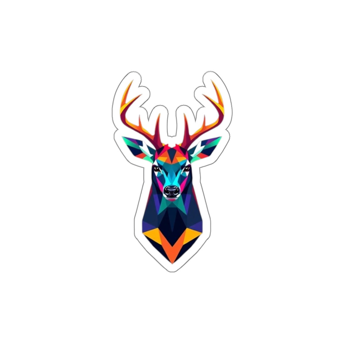 Die-Cut Stickers - Pride Deer - EqualiTees.Me