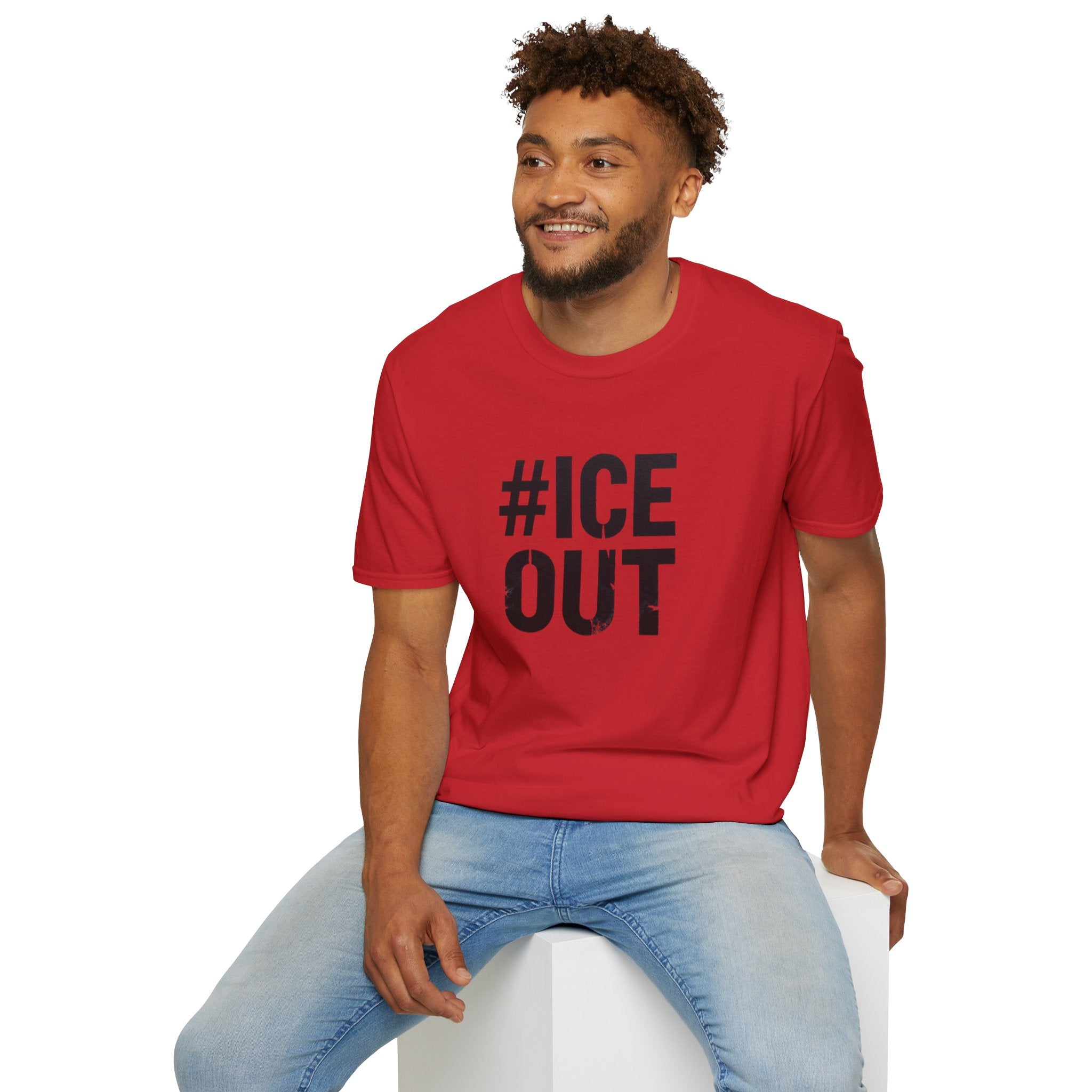 #ICE OUT Political Resistance T-Shirt