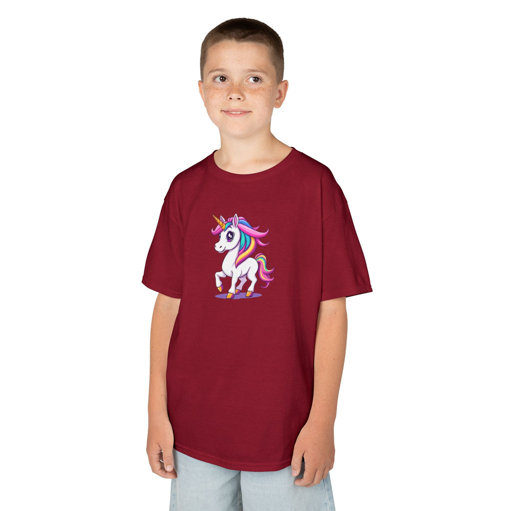 Camiseta de algodón pesado para niños Unicorn Kids