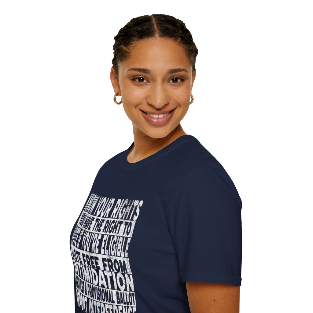 Know Your Voting Rights T-Shirt