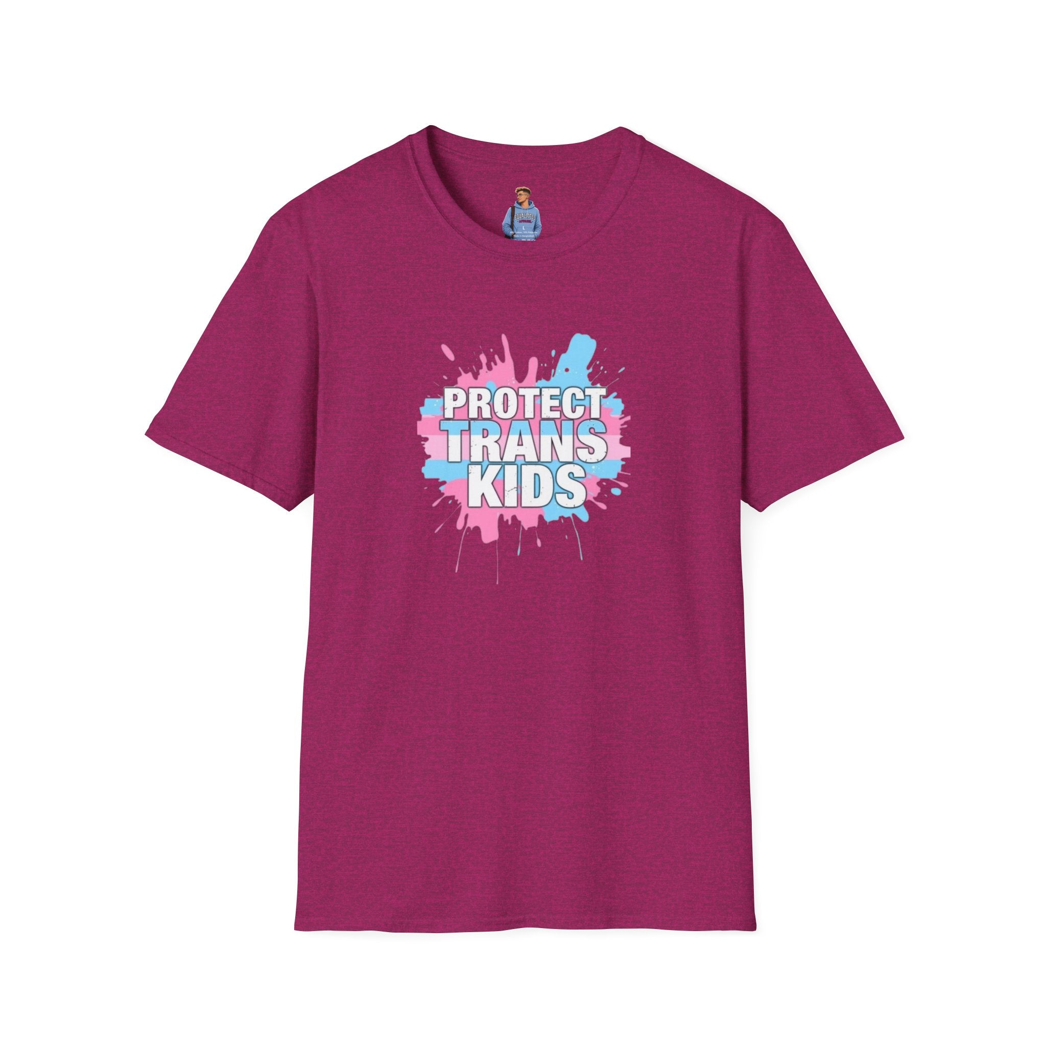 Camiseta unisex infantil "Protect Trans" - Ropa de apoyo LGBTQ+