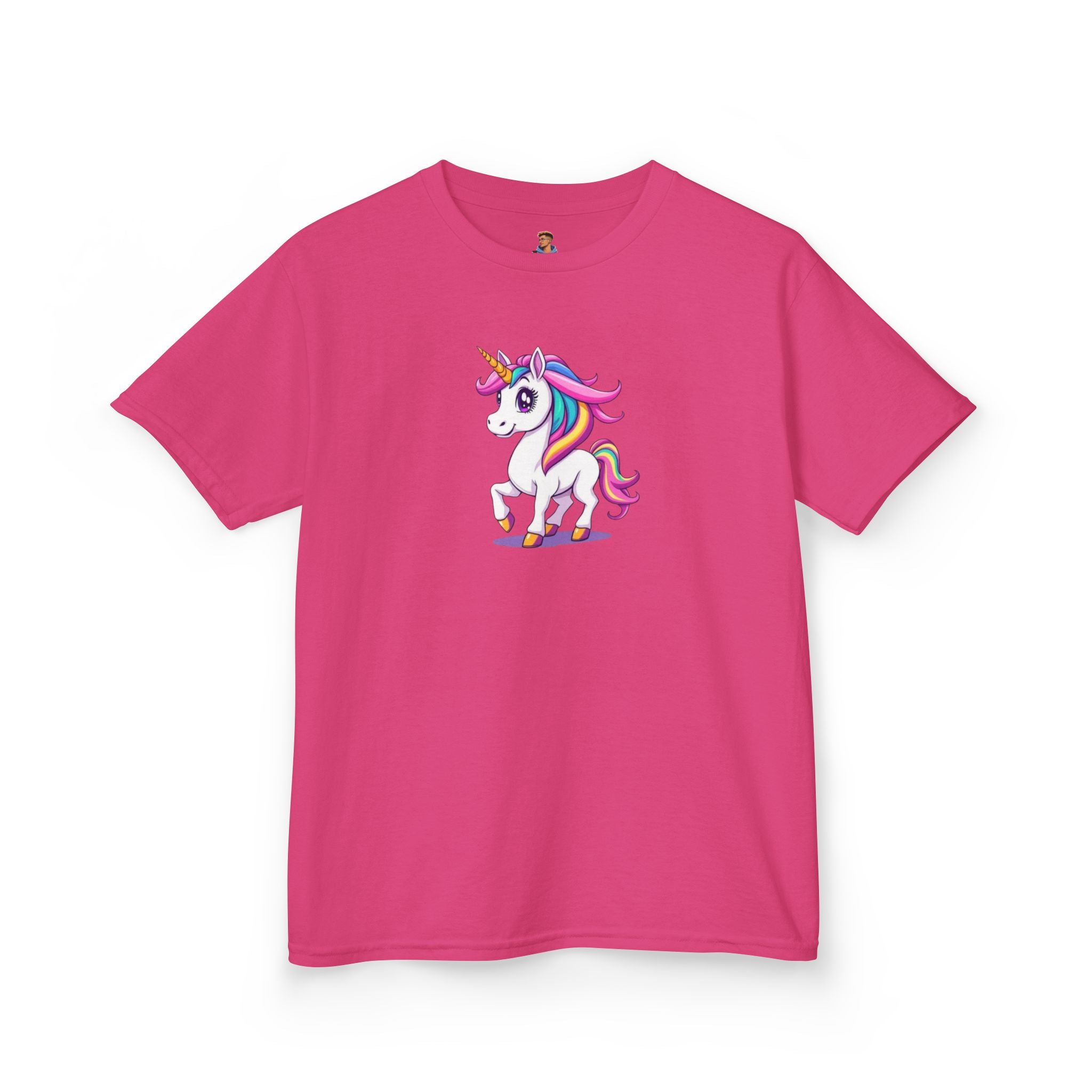 Camiseta de algodón pesado para niños Unicorn Kids