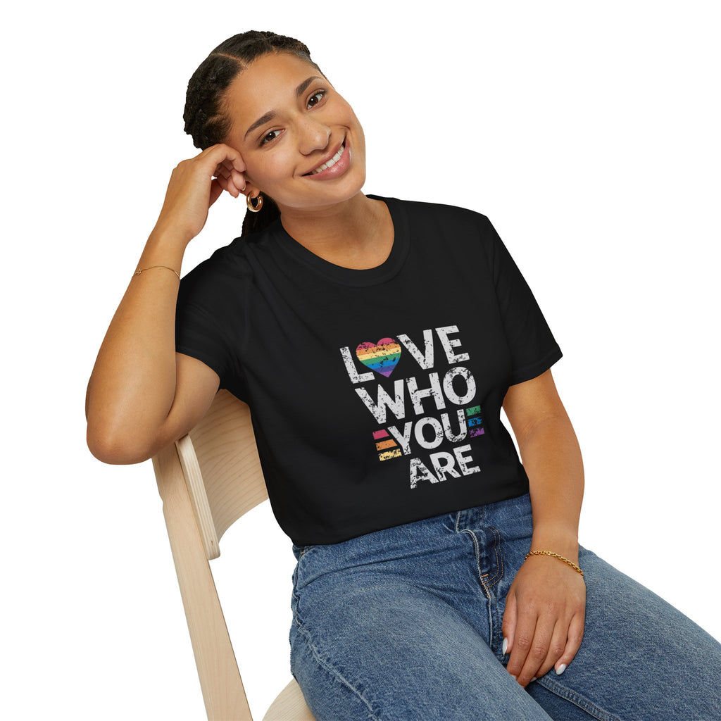 Love Who You Are Unisex Softstyle T-Shirt