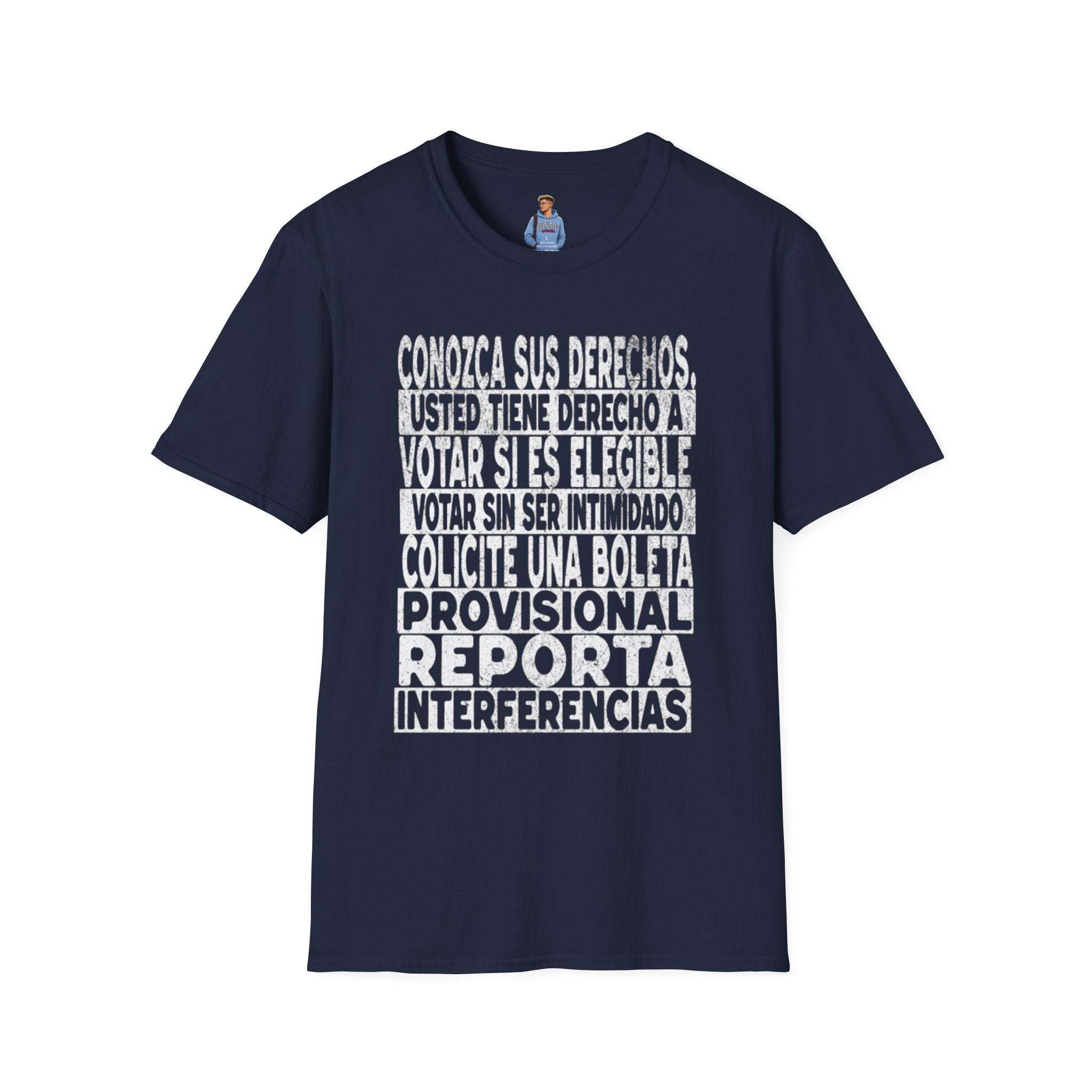 Know Your Voting Rights Spanish T-Shirt