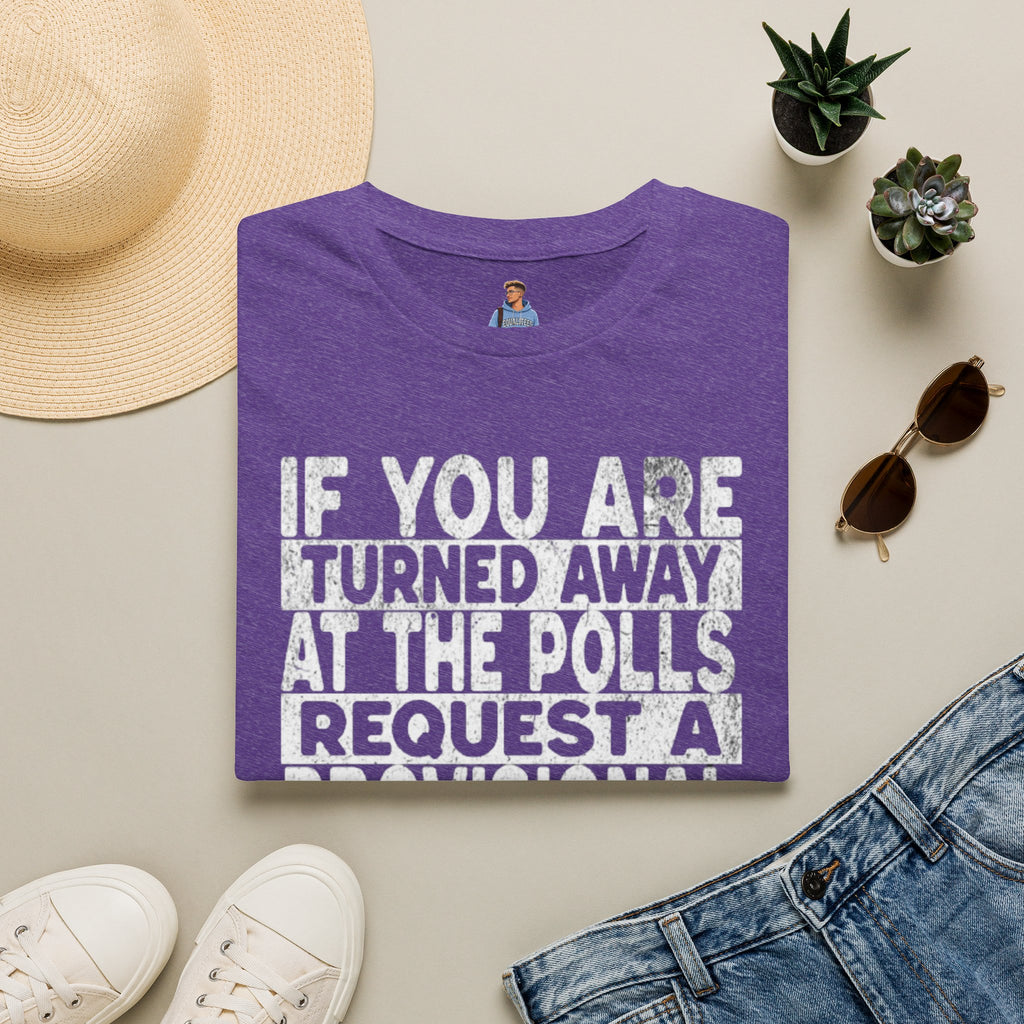 Know Your Rights Voter English T-Shirt
