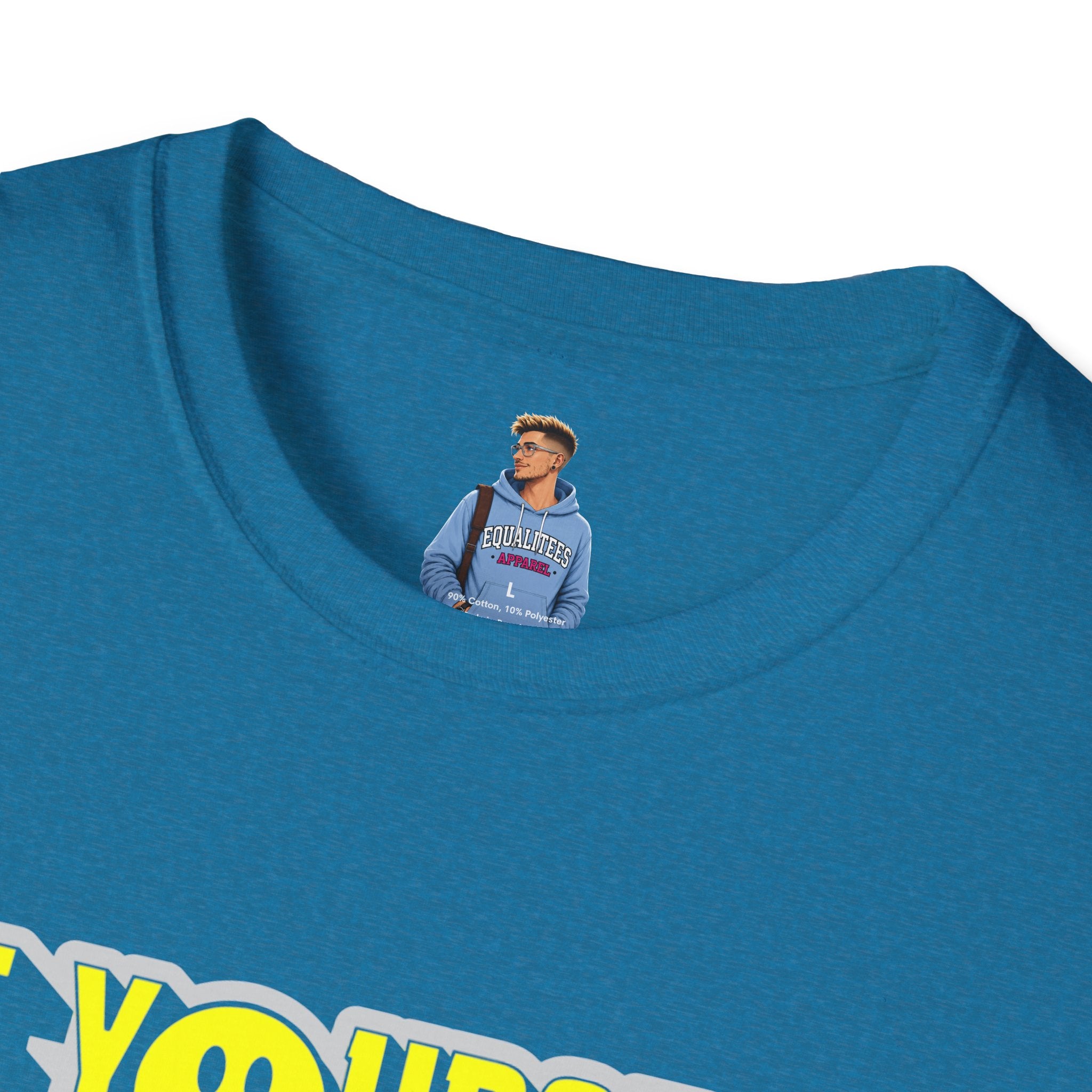 Be Yourself Smiley Unisex Softstyle T-Shirt