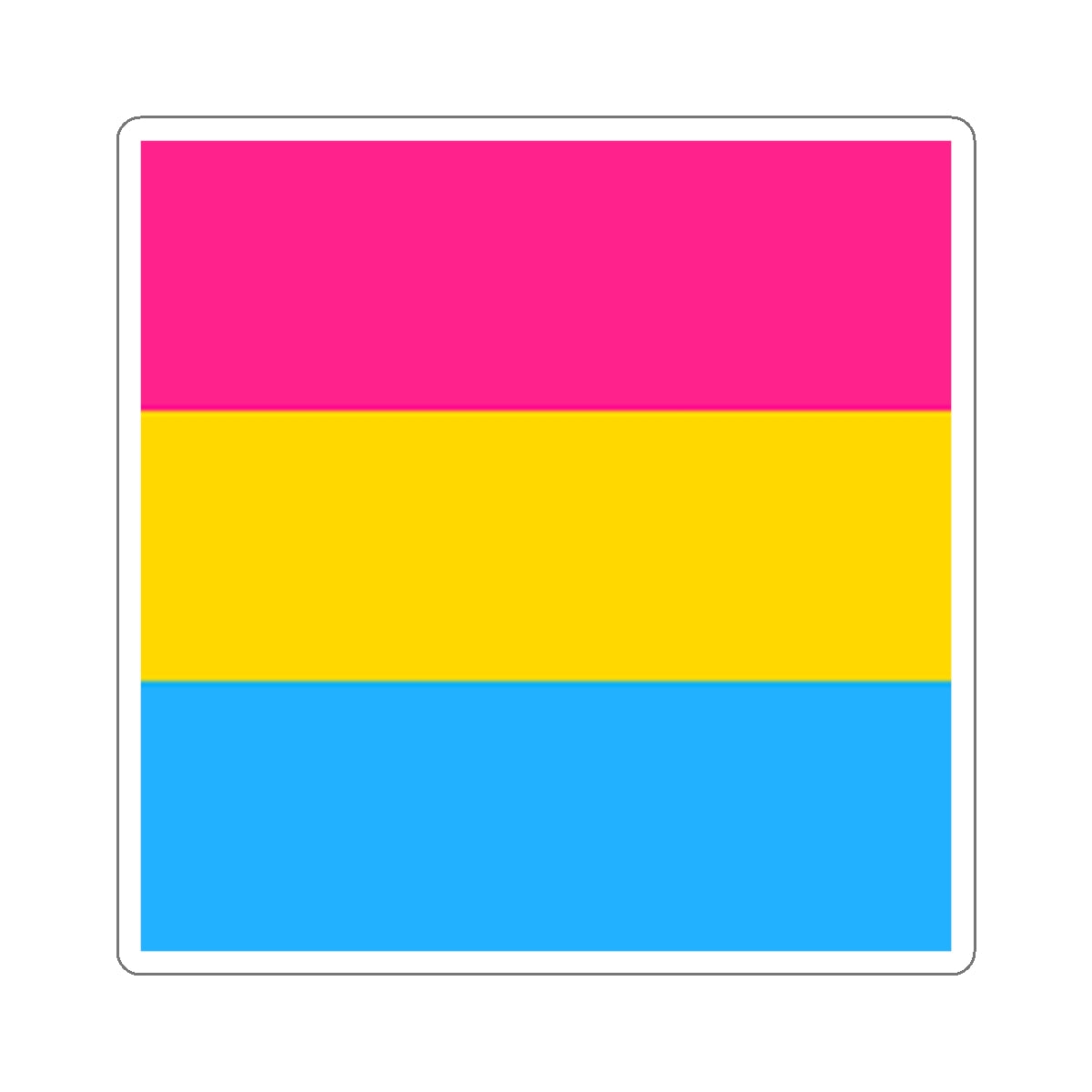 Die-Cut Stickers - Pansexual Pride - EqualiTees.Me