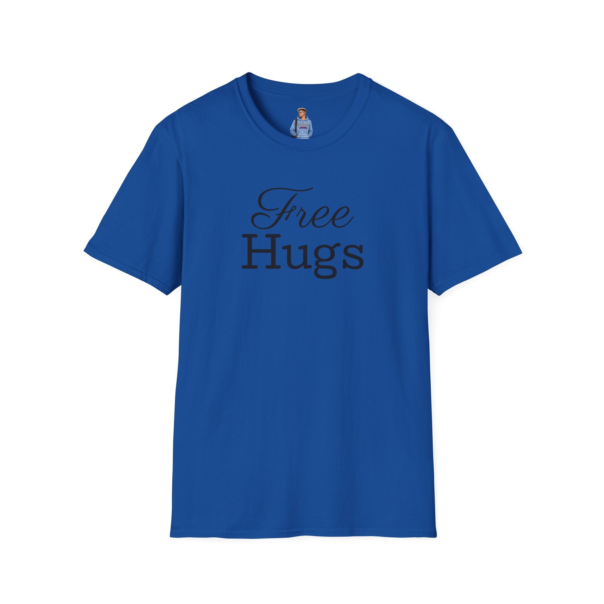 Camiseta unisex de estilo suave con mensaje de apoyo emocional