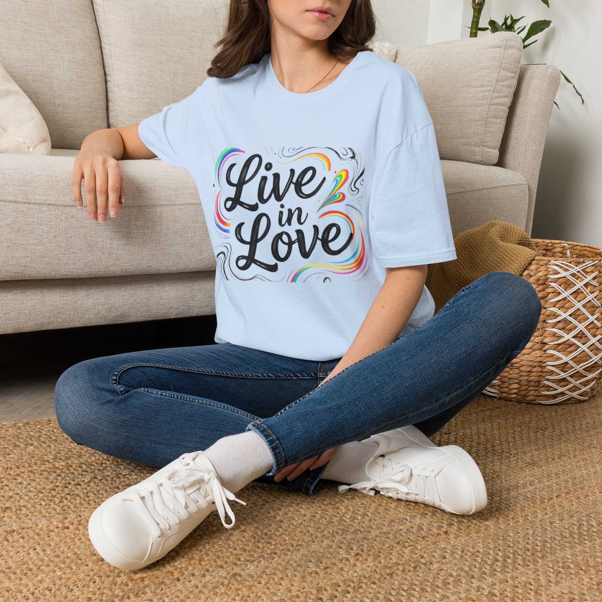 Live in Love Inspirational T-Shirt