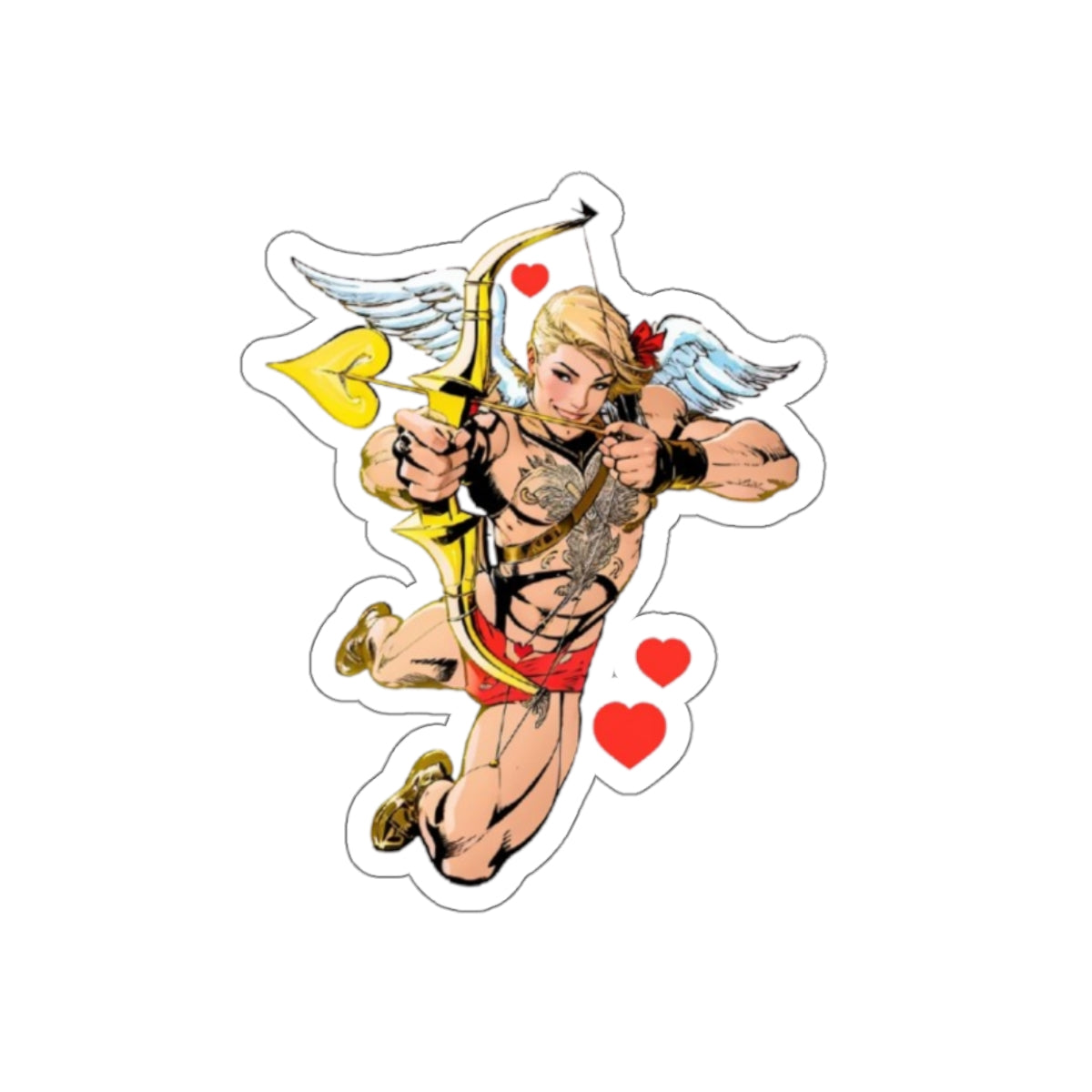 Die-Cut Stickers - Trans Qupid - EqualiTees.Me