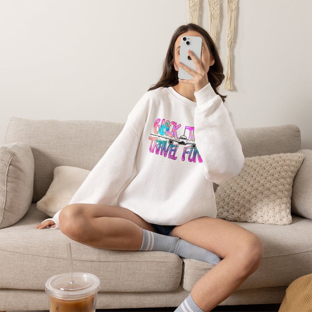BTTF - Black Trans Travel Fund Unisex Crewneck Sweatshirt