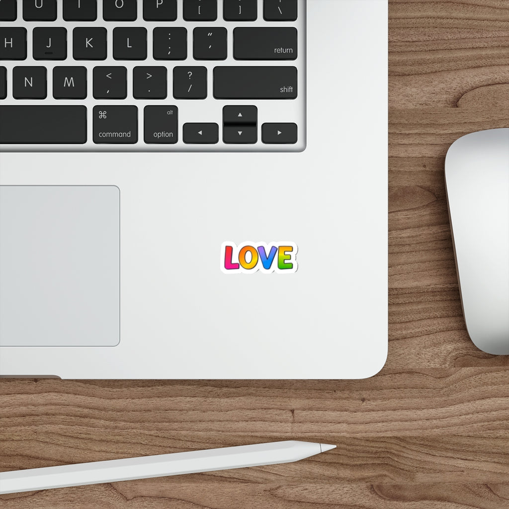 Die-Cut Stickers - LOVE - EqualiTees.Me