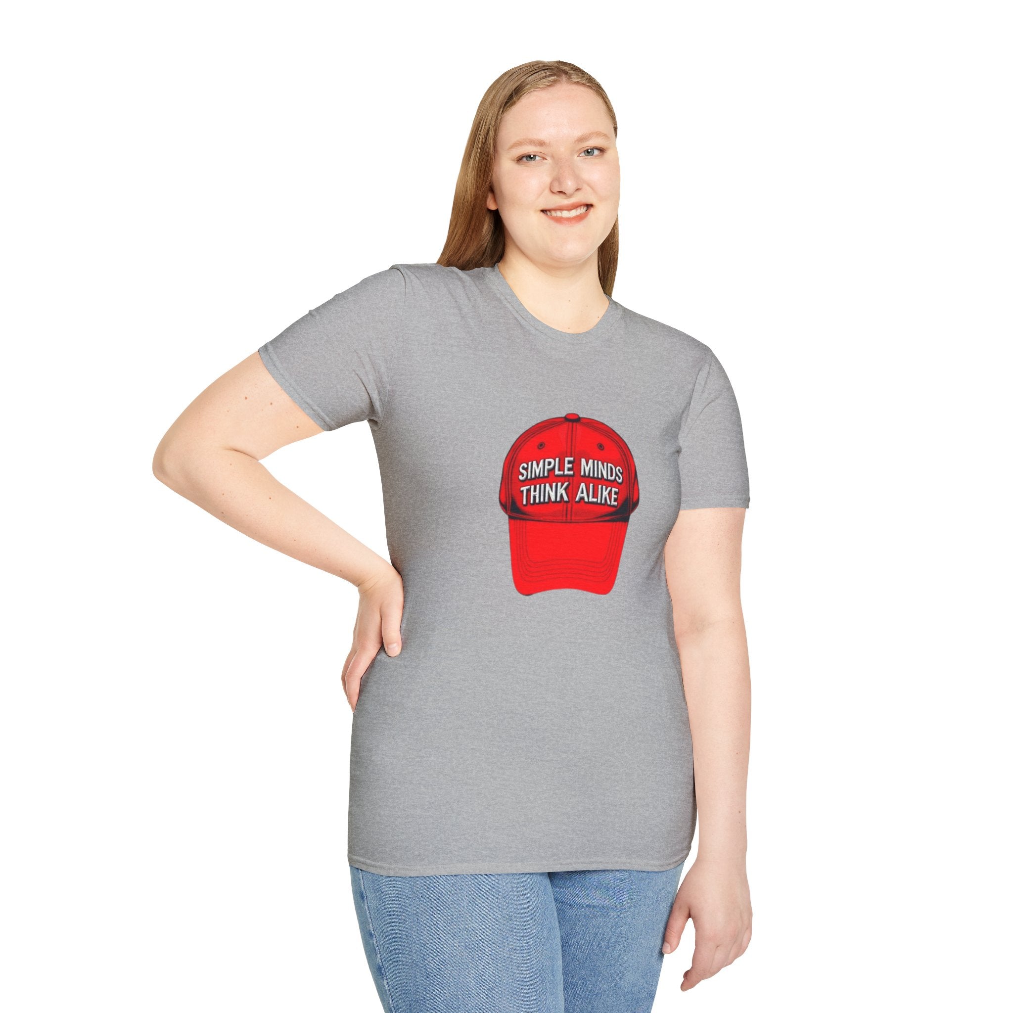 Simple Minds Think Alike T-Shirt' & 'Make America Think Again' Graphic Tee