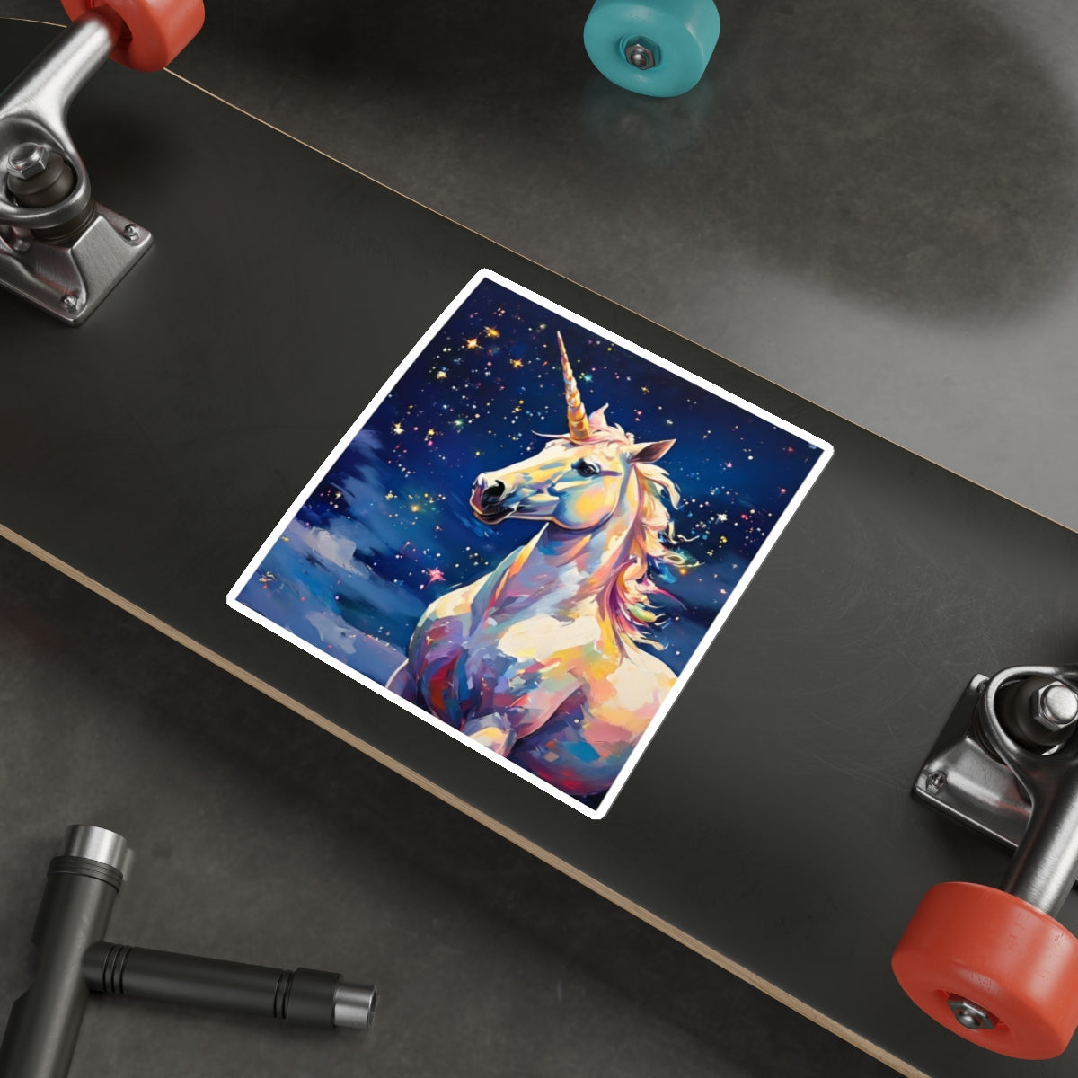 Die-Cut Stickers - Majestic Unicorn - EqualiTees.Me