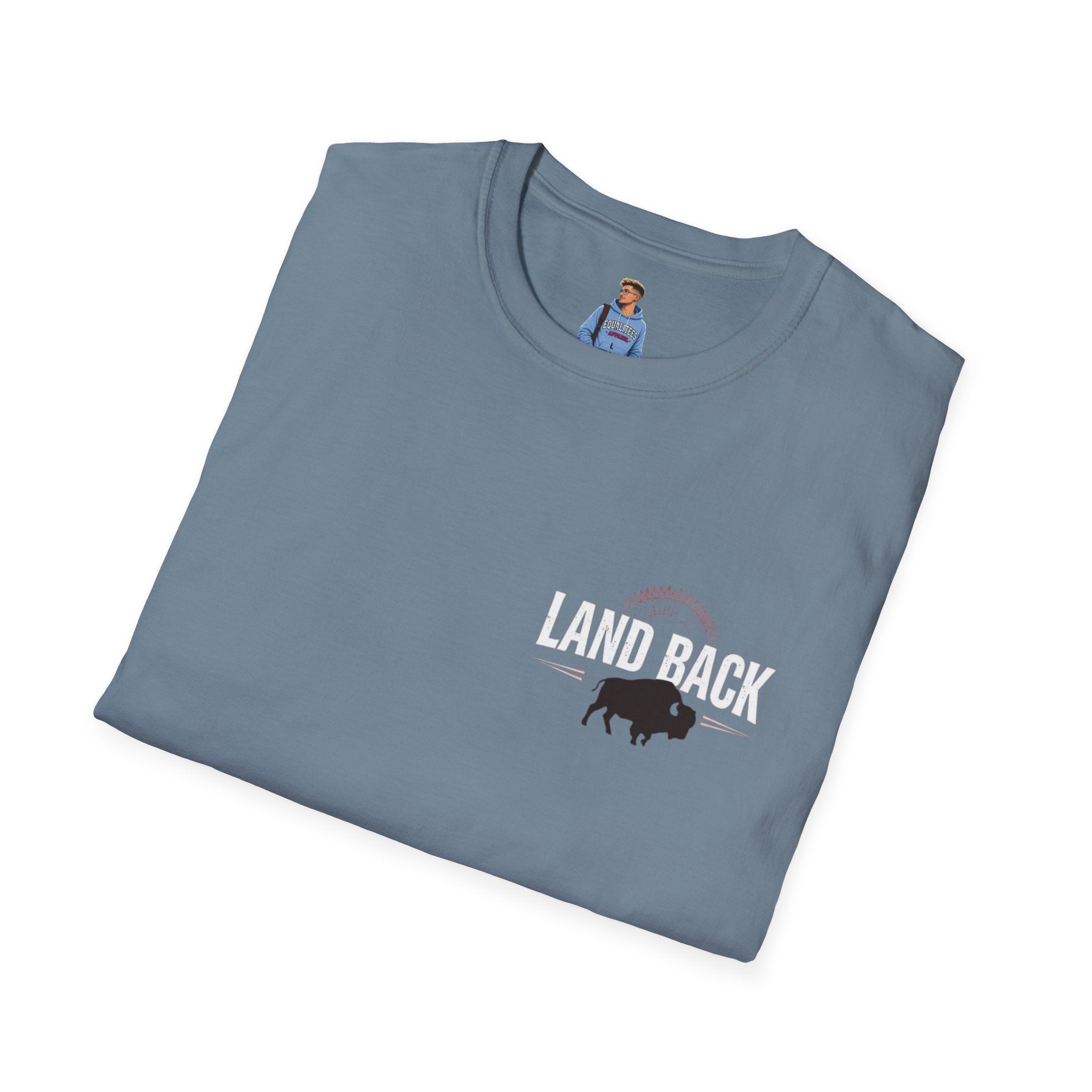 'Land Back' Unisex Softstyle T-shirt