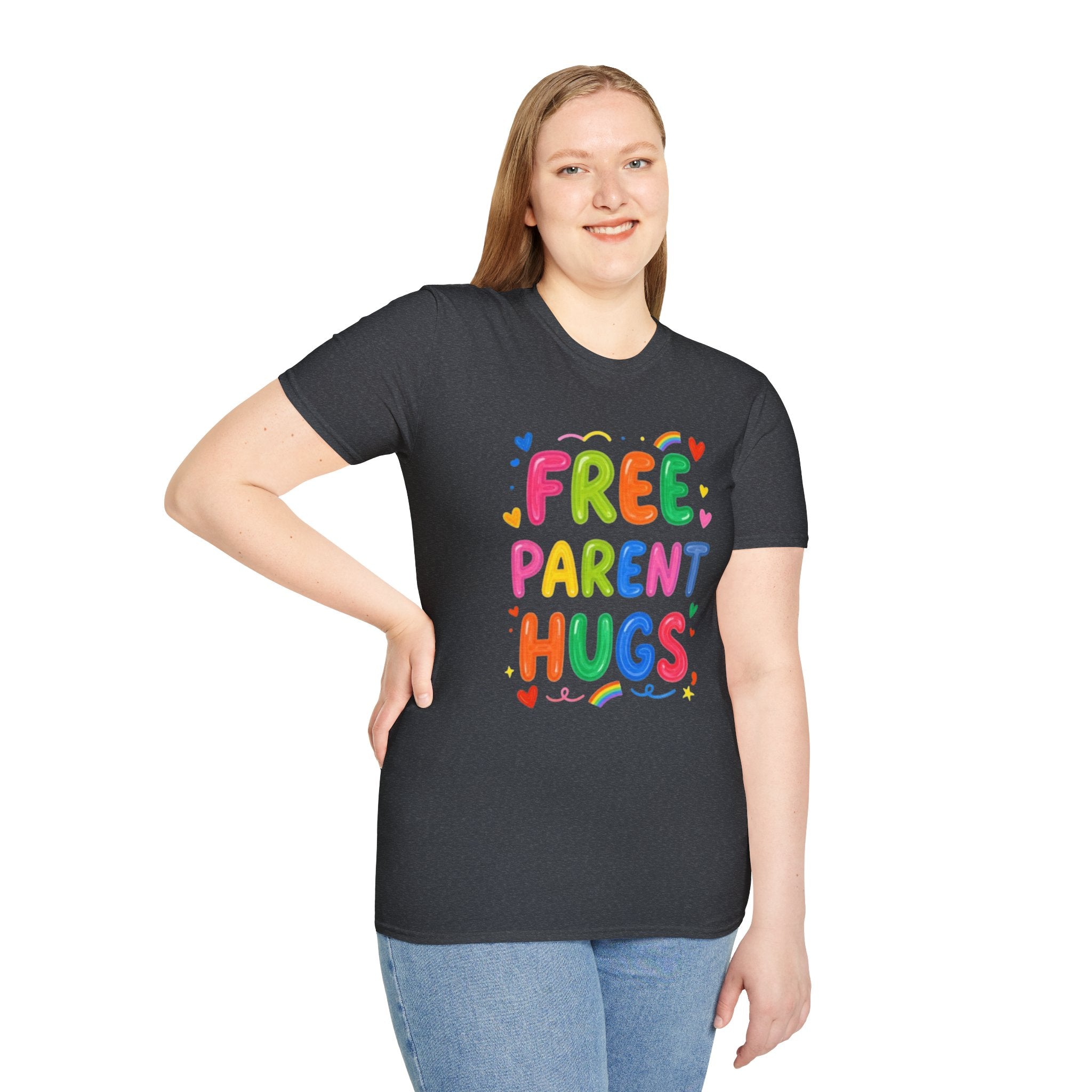 Free Parent Hugs Affirming T-Shirt