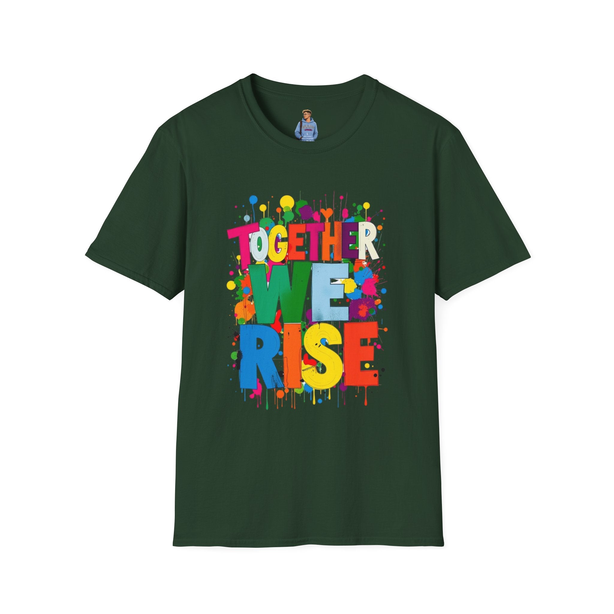 Together We Rise Unisex Softstyle T-Shirt