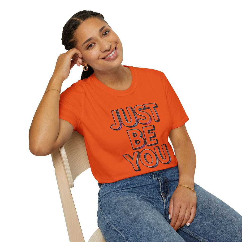 Just Be You T-Shirt — Inspirational Minimalist Graphic Tee