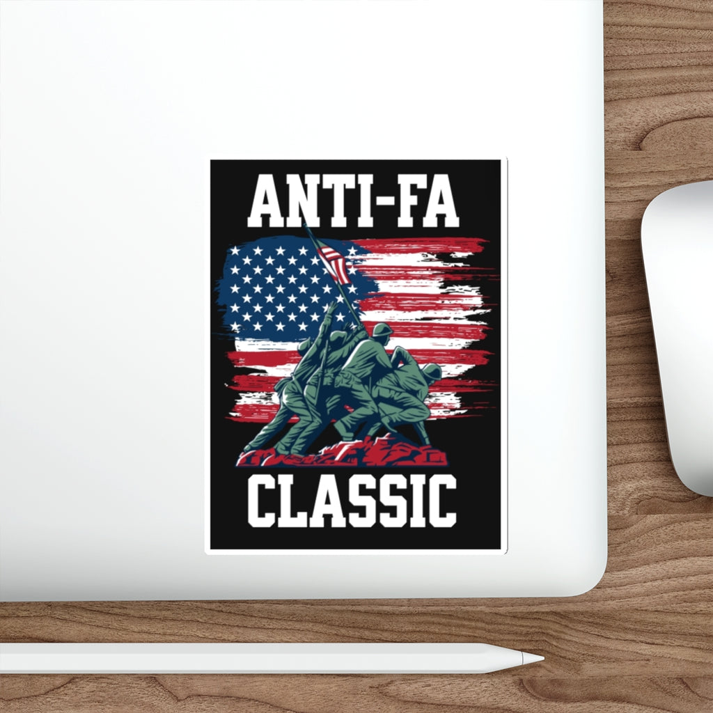 Die-Cut Stickers - Anti-Fa Classic - EqualiTees.Me
