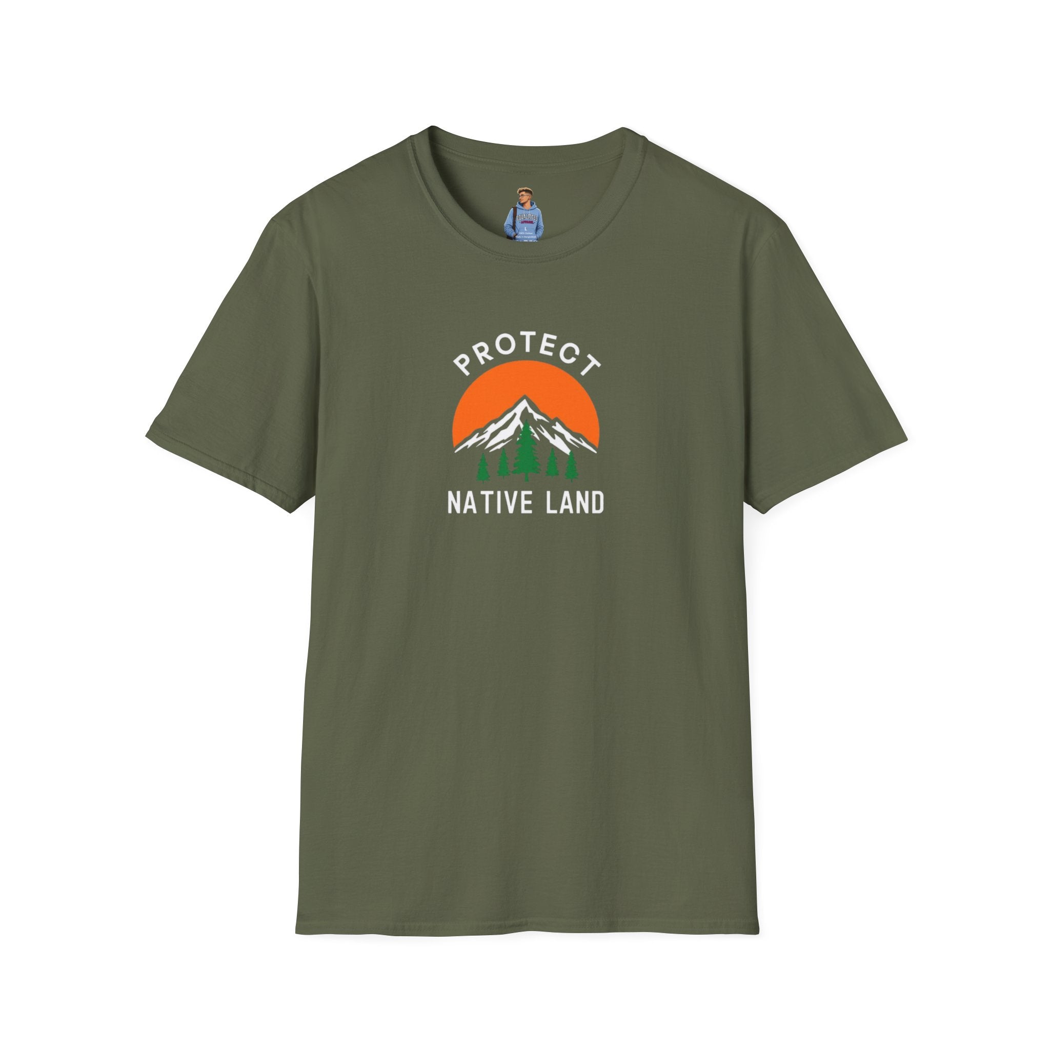 Protect Native Land Softstyle Unisex T-shirt